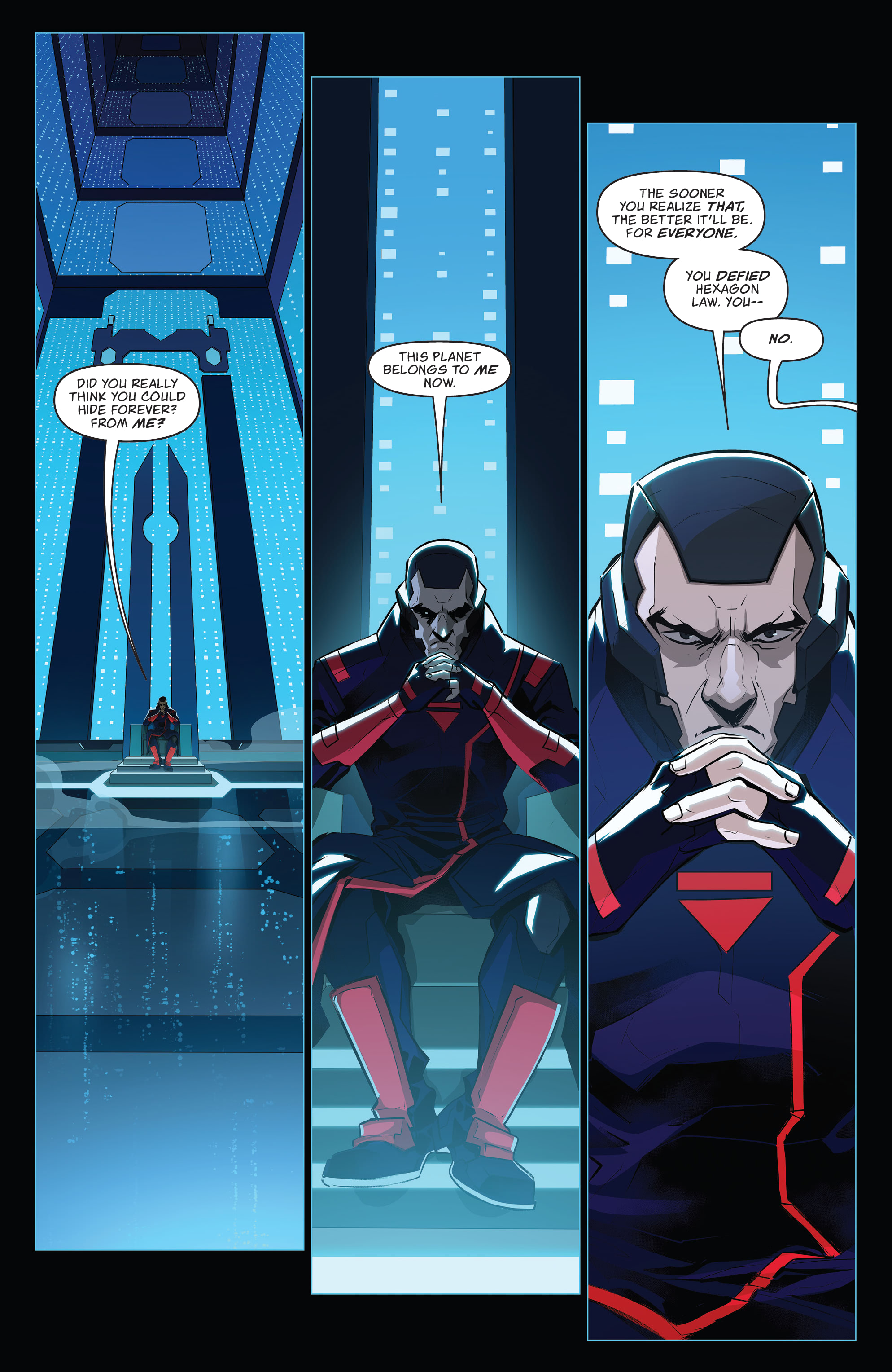 Read online Hexagon comic -  Issue #3 - 7