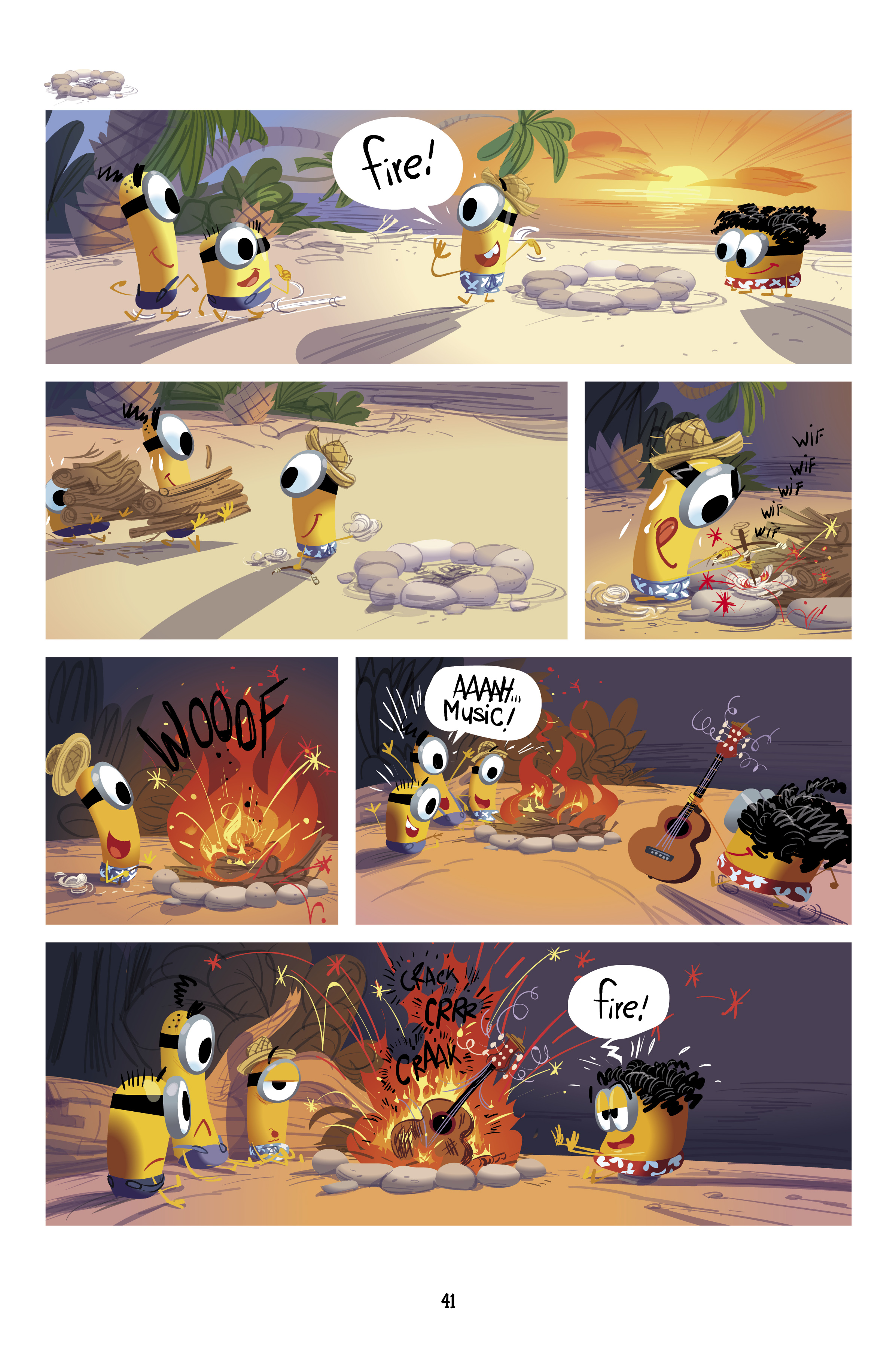 Read online Minions: Paella comic -  Issue # TPB - 43