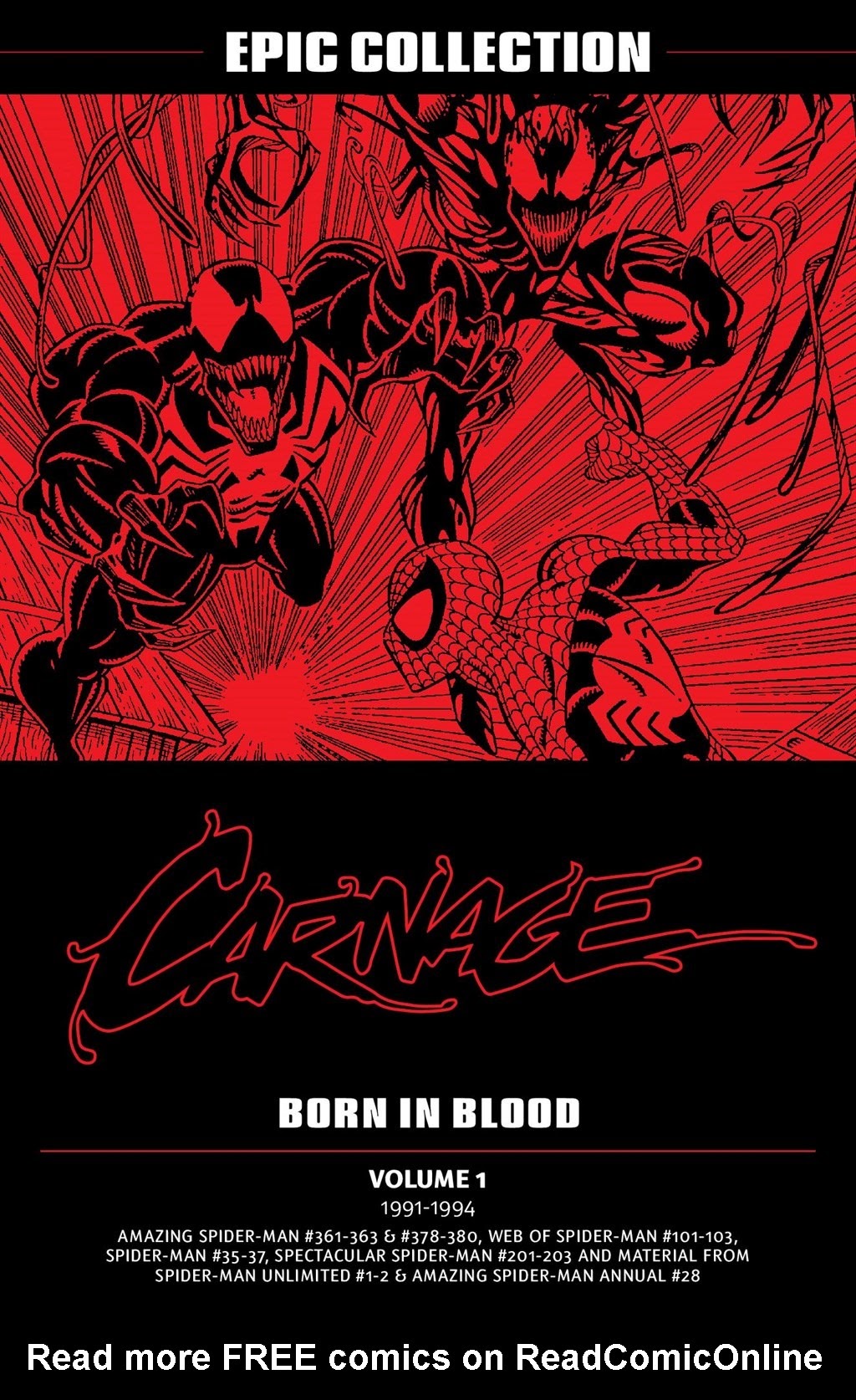 Read online Carnage Epic Collection: Born in Blood comic -  Issue # TPB (Part 1) - 2