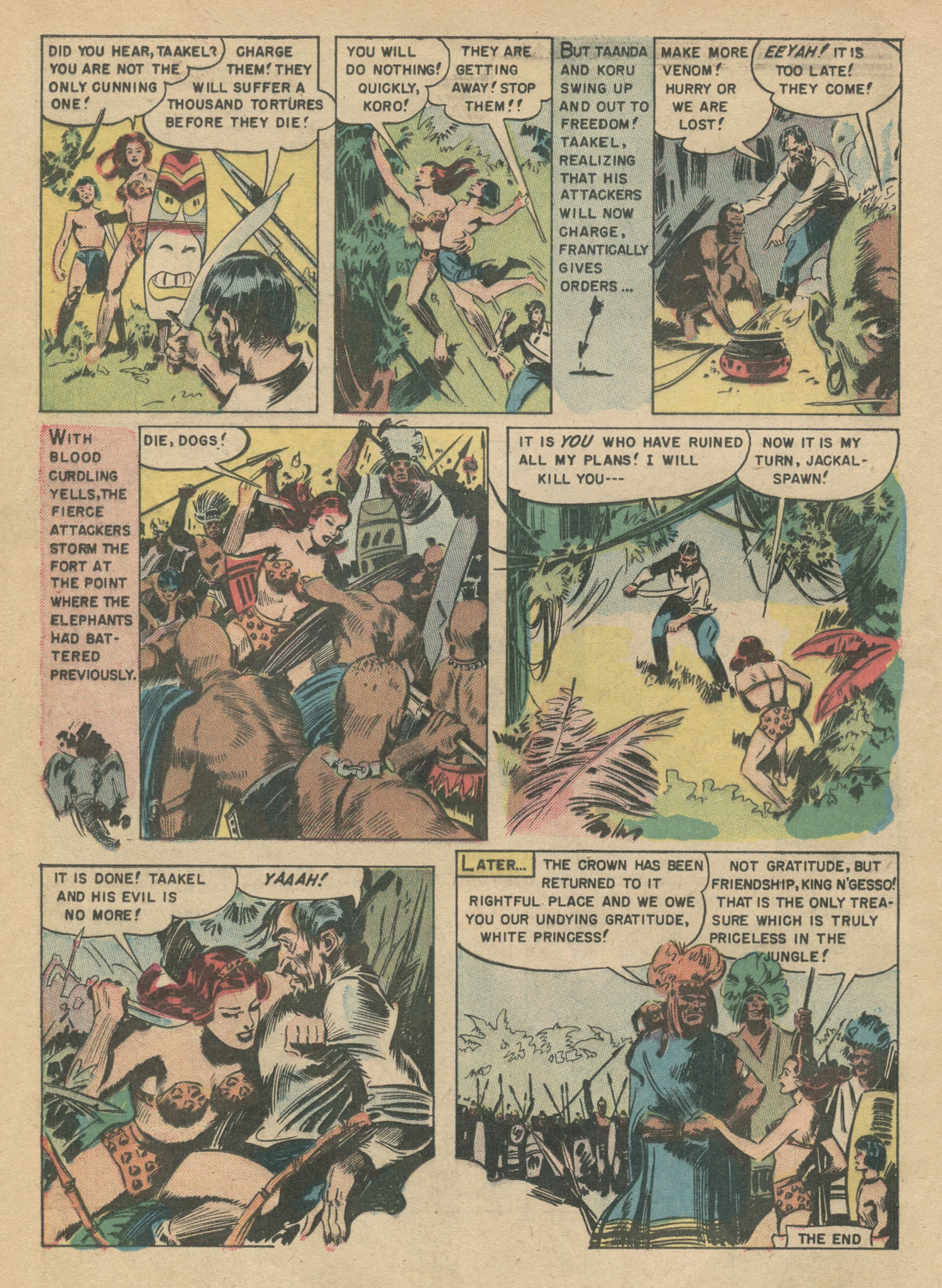Read online Taanda White Princess of the Jungle comic -  Issue #2 - 16