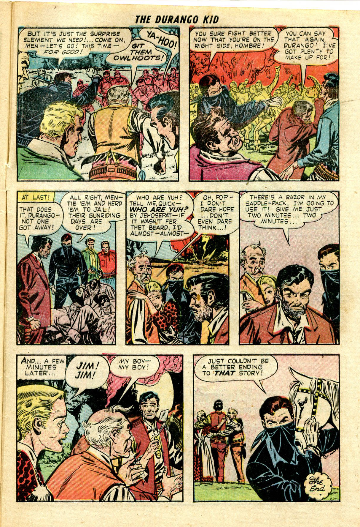 Read online Charles Starrett as The Durango Kid comic -  Issue #13 - 33