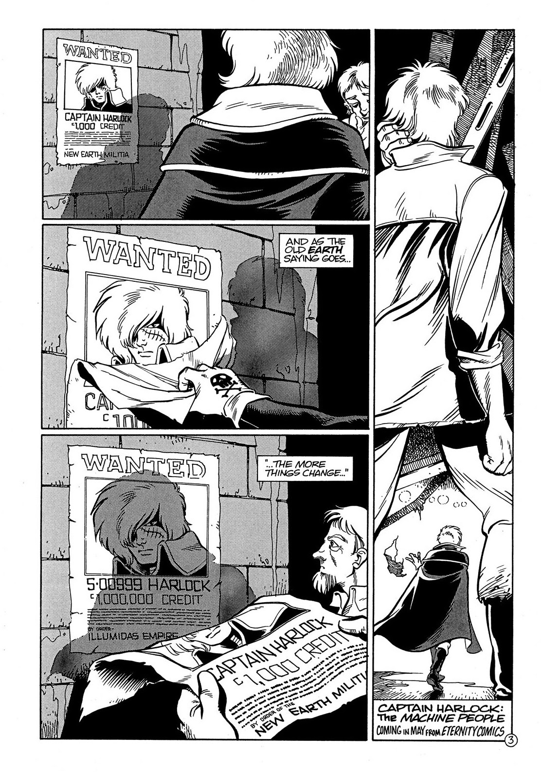Read online Captain Harlock: The Machine People comic -  Issue #1 - 4