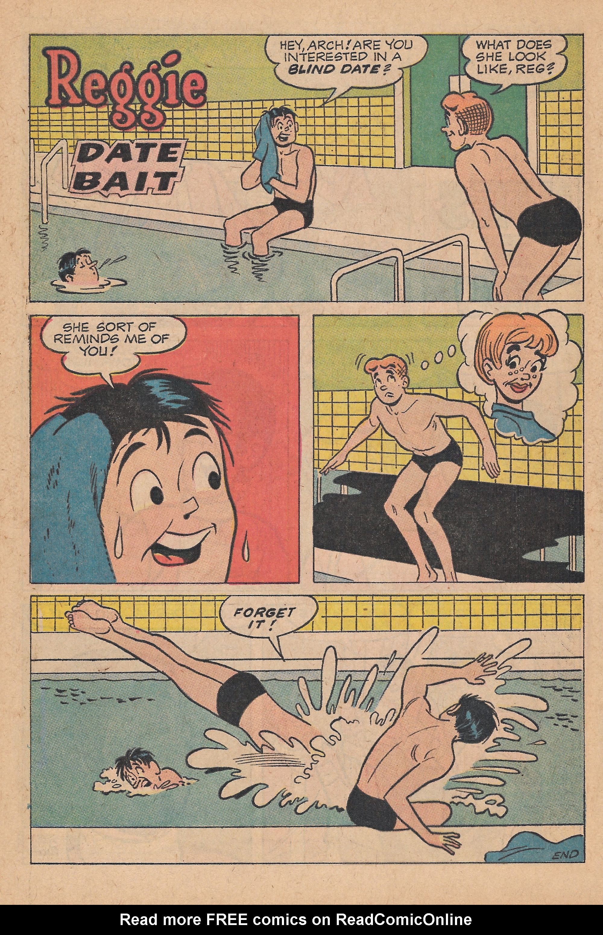 Read online Reggie's Wise Guy Jokes comic -  Issue #6 - 52
