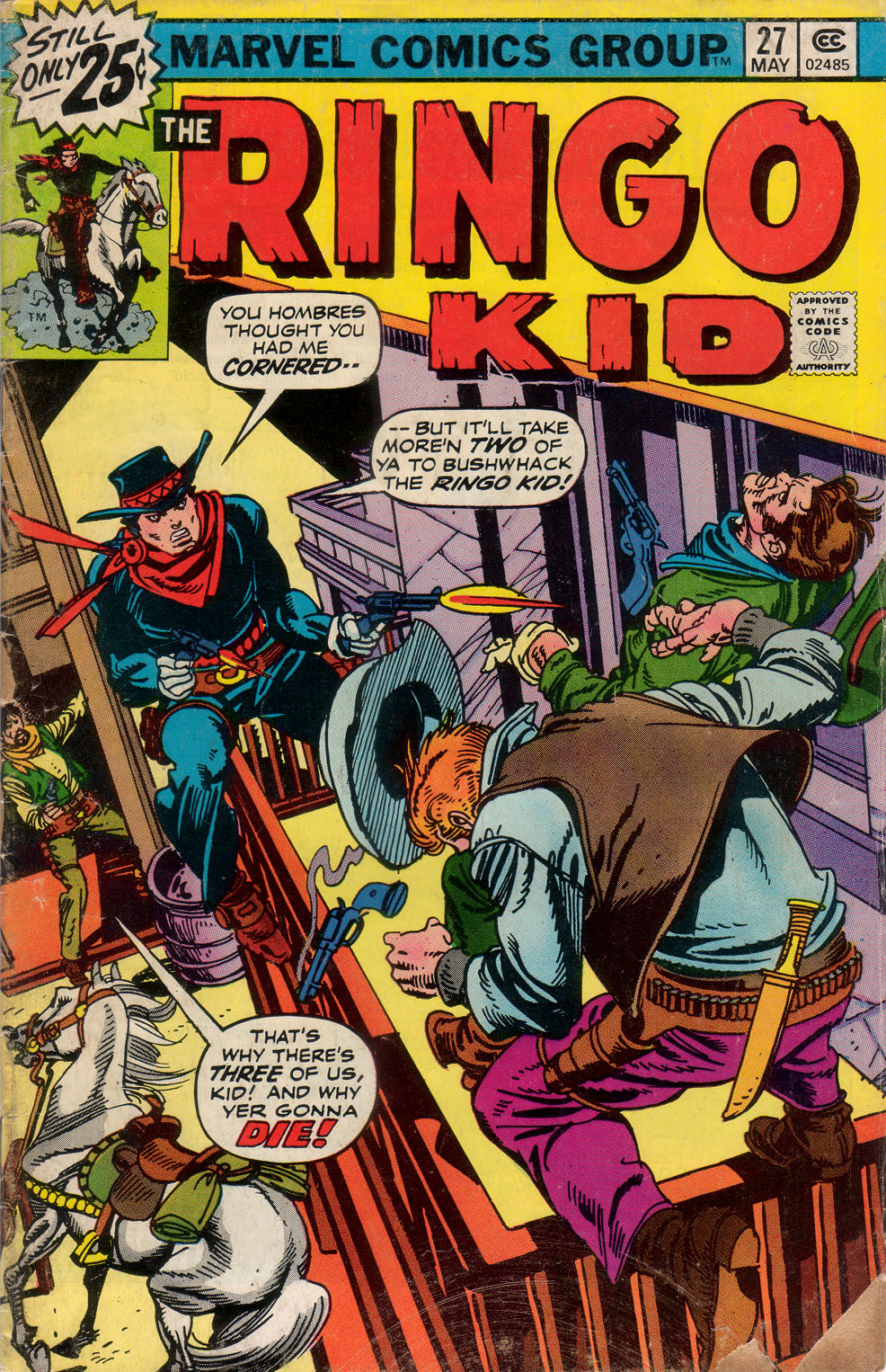 Read online Ringo Kid (1970) comic -  Issue #27 - 1