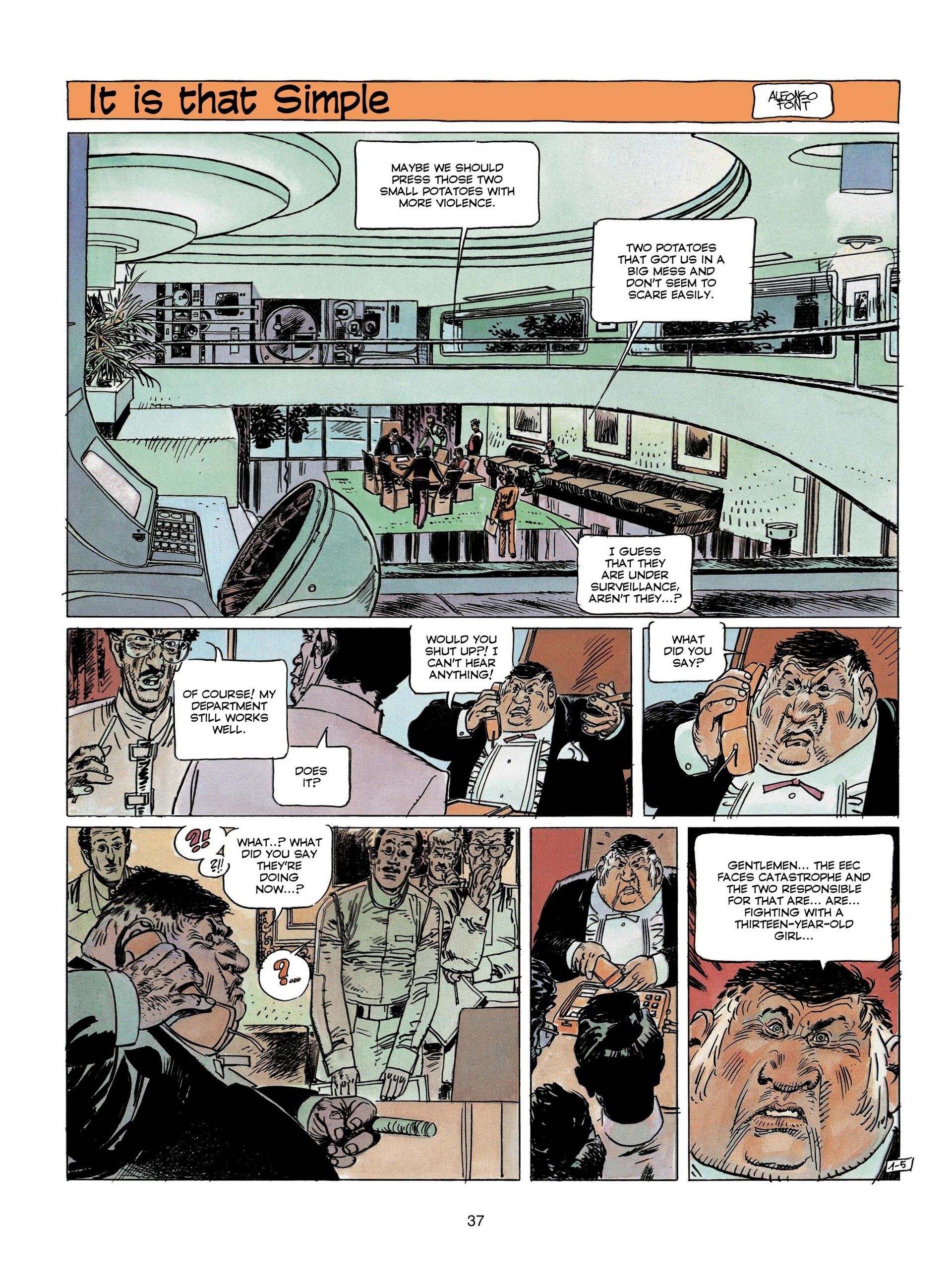 Read online Clarke and Kubrick comic -  Issue #2 - 38