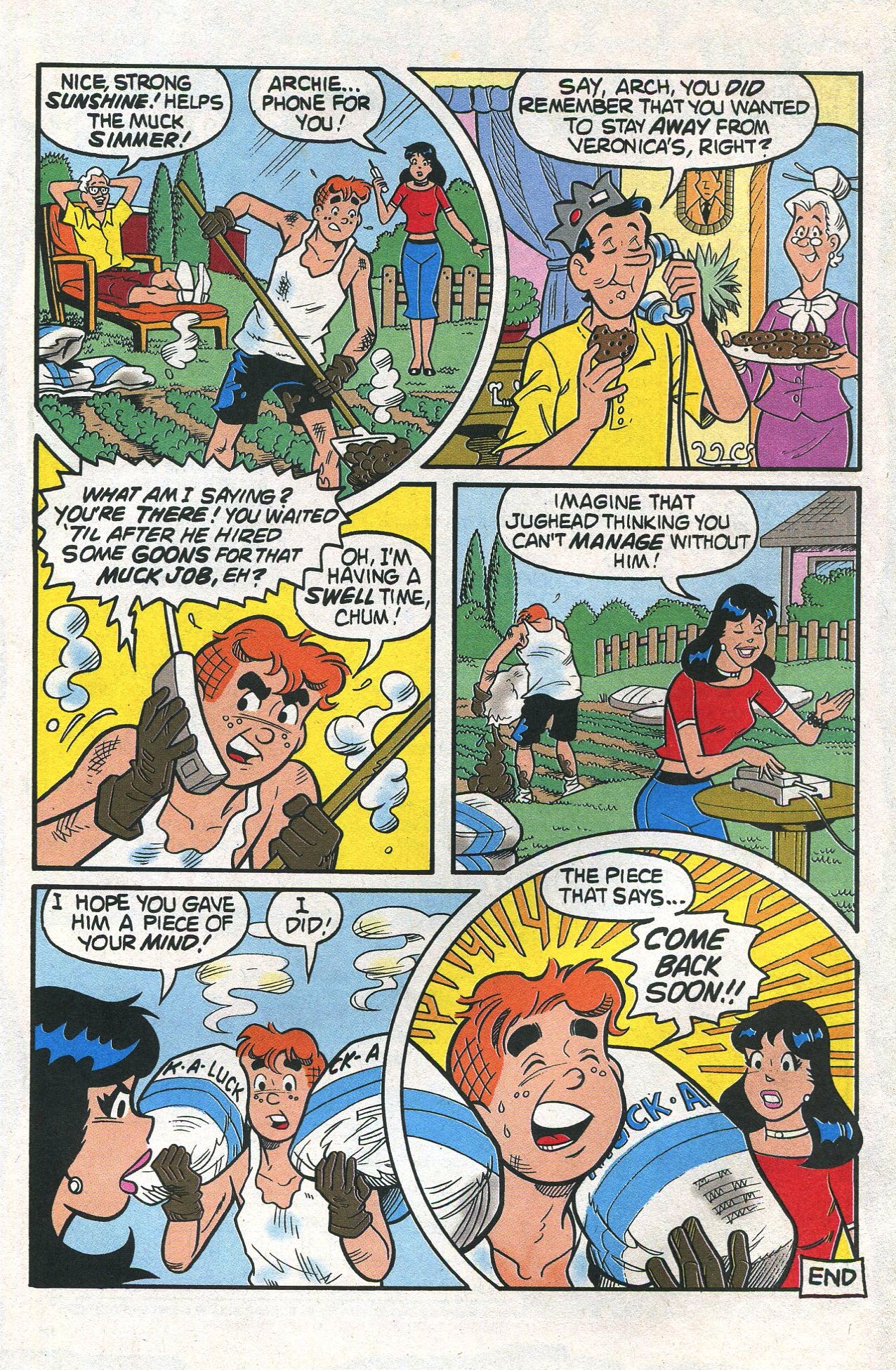Read online Archie's Pal Jughead Comics comic -  Issue #131 - 25