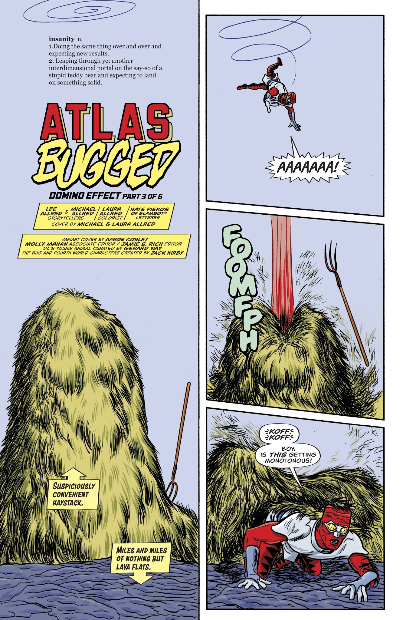 Read online Bug! The Adventures of Forager comic -  Issue #3 - 4