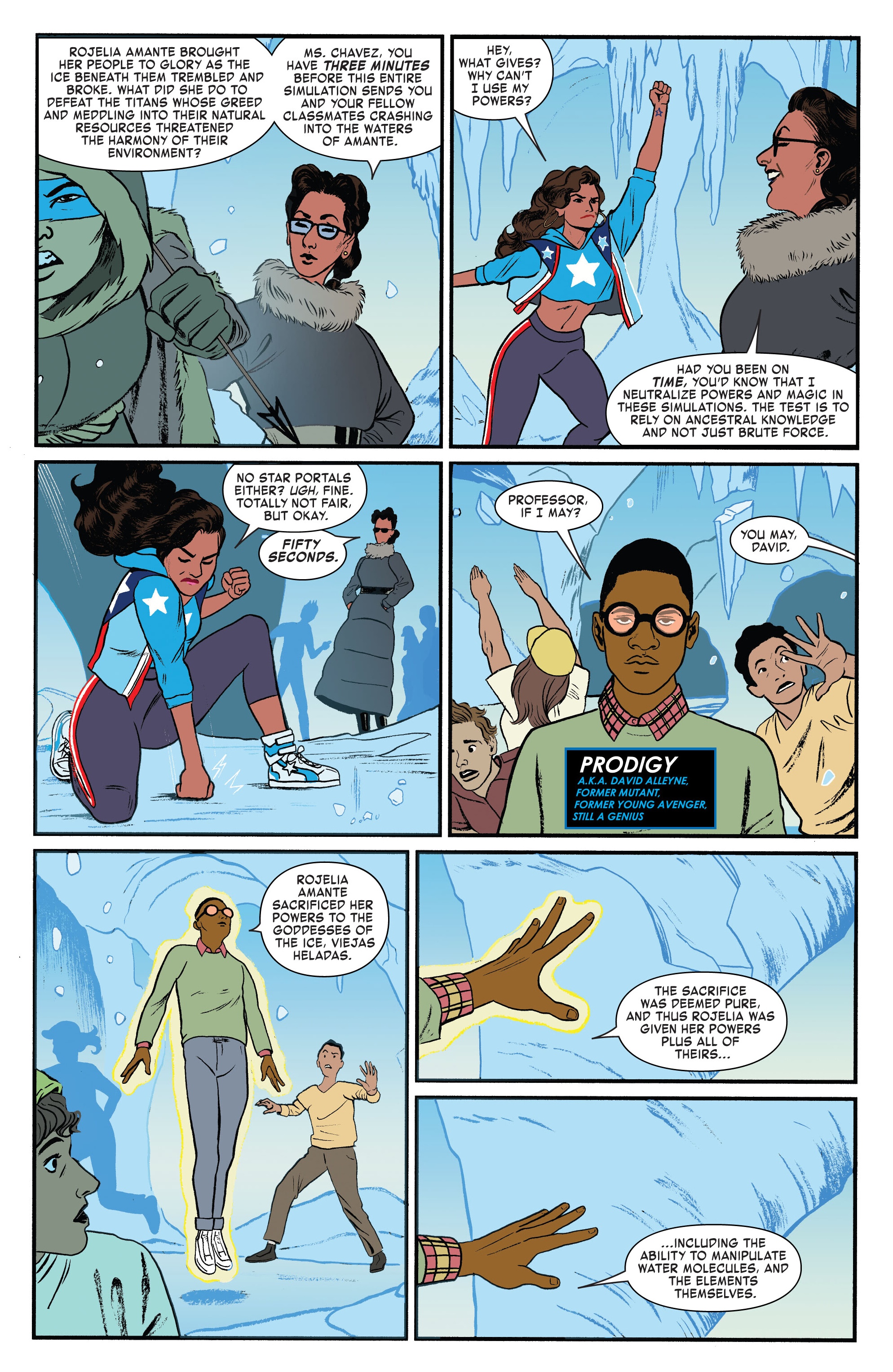 Read online Marvel-Verse: America Chavez comic -  Issue # TPB - 53