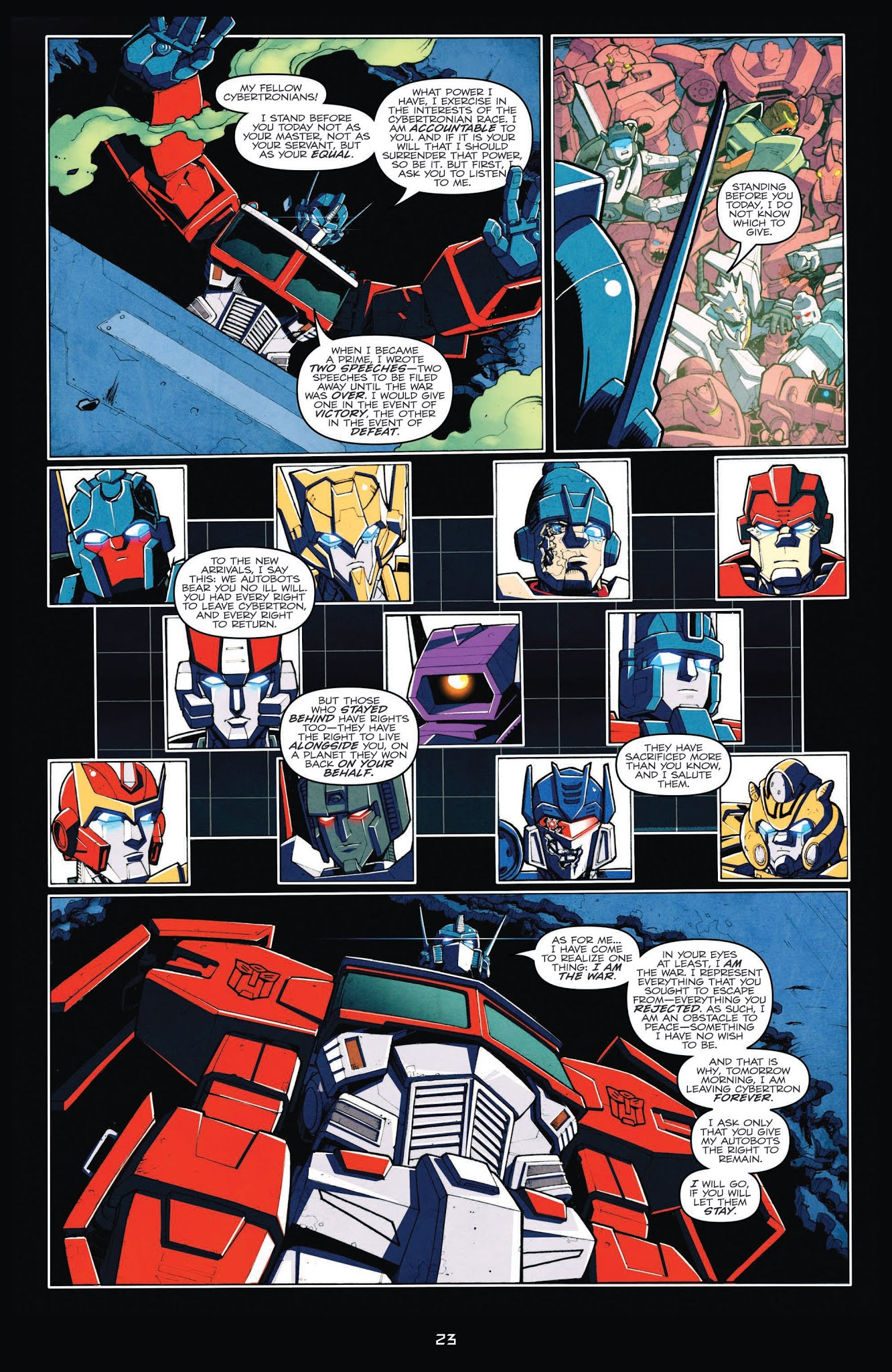 Read online Transformers: The IDW Collection Phase Two comic -  Issue # TPB 1 (Part 1) - 23