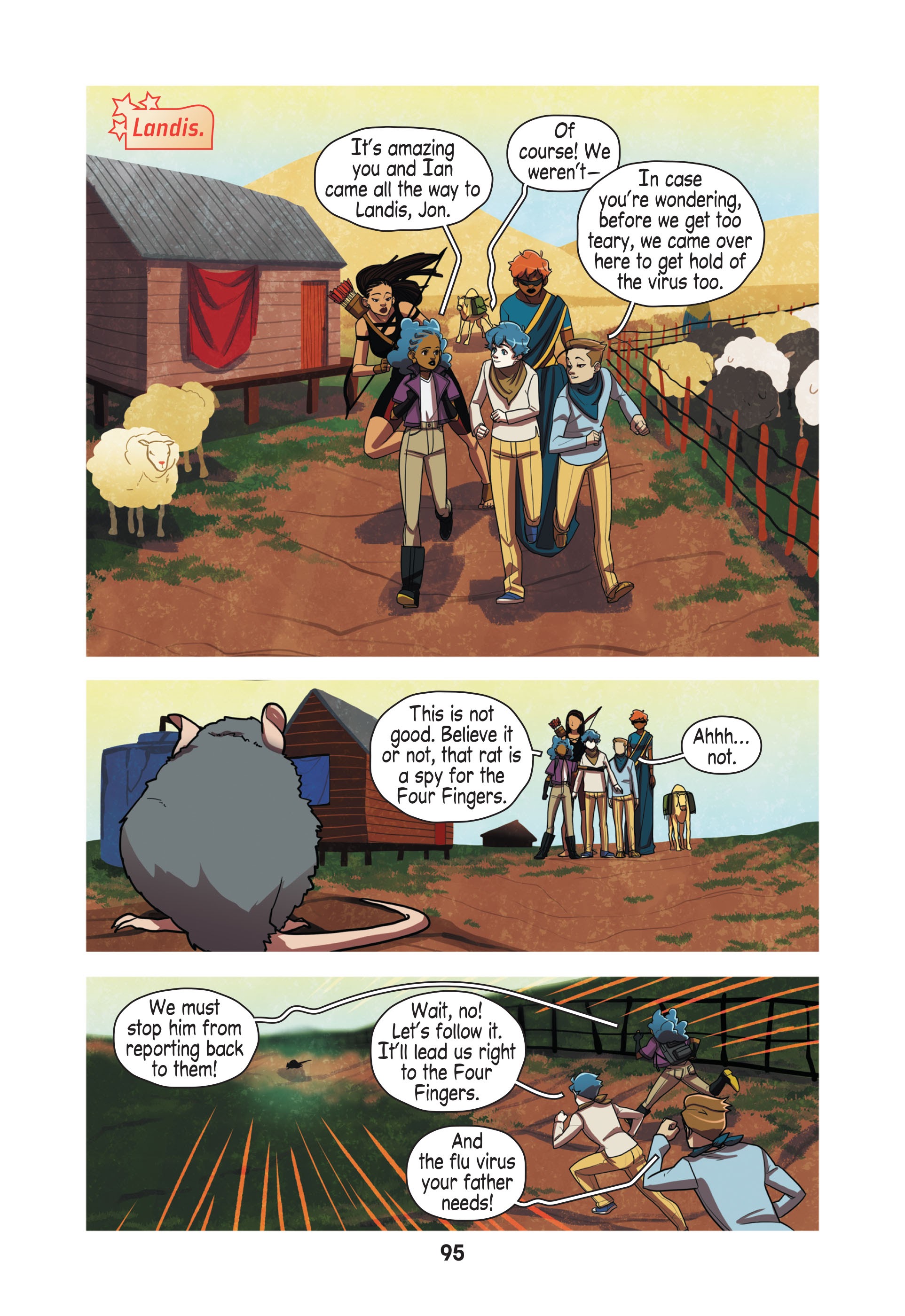 Read online Super Sons: Escape to Landis comic -  Issue # TPB (Part 1) - 93