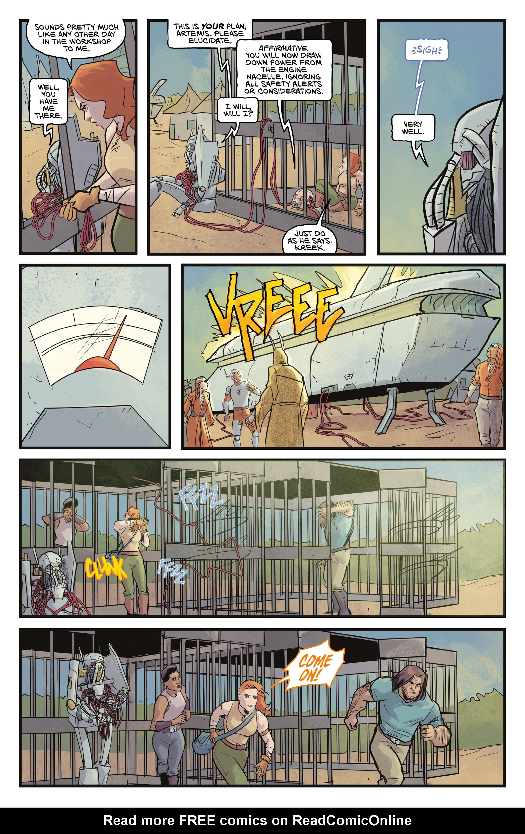 Read online Engine Ward comic -  Issue #4 - 16