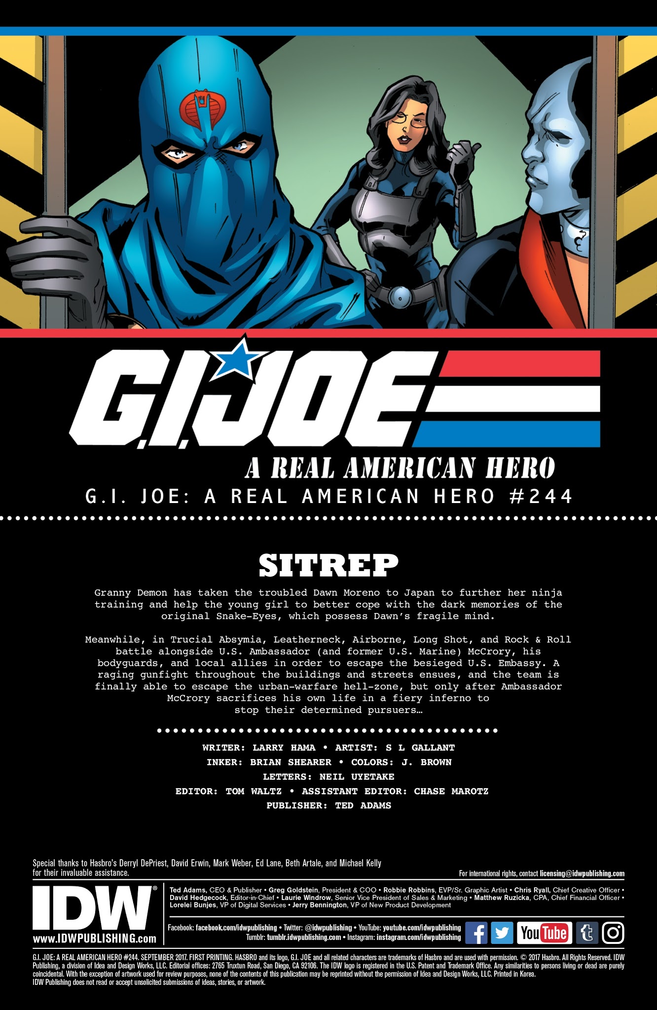 Read online G.I. Joe: A Real American Hero comic -  Issue #244 - 2