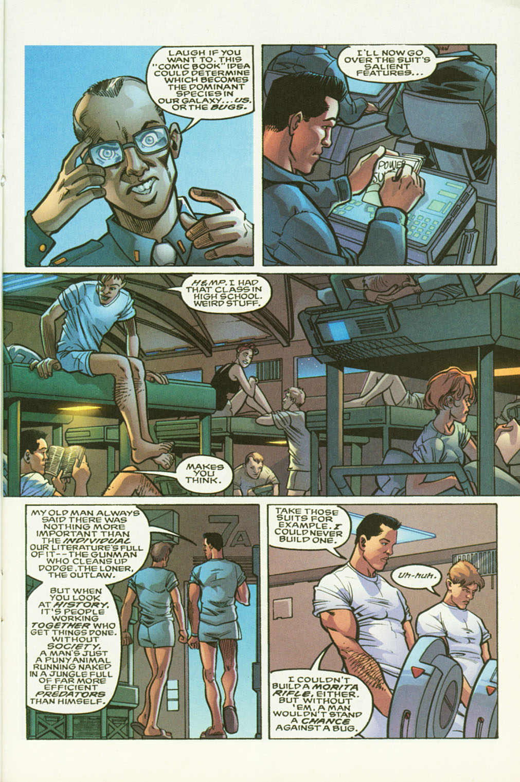 Read online Starship Troopers: Dominant Species comic -  Issue #3 - 16