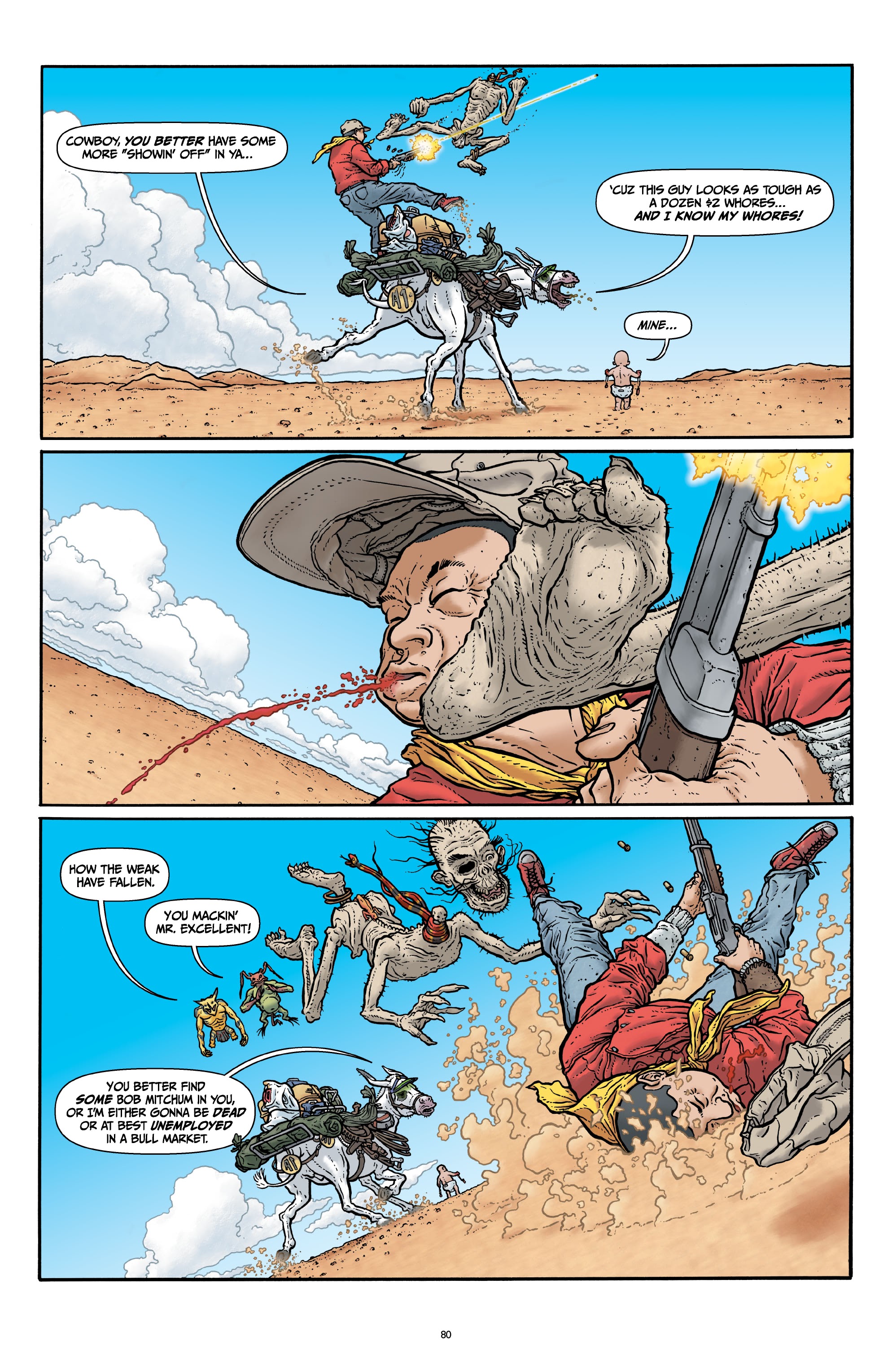 Read online Shaolin Cowboy comic -  Issue # _Start Trek (Part 1) - 59