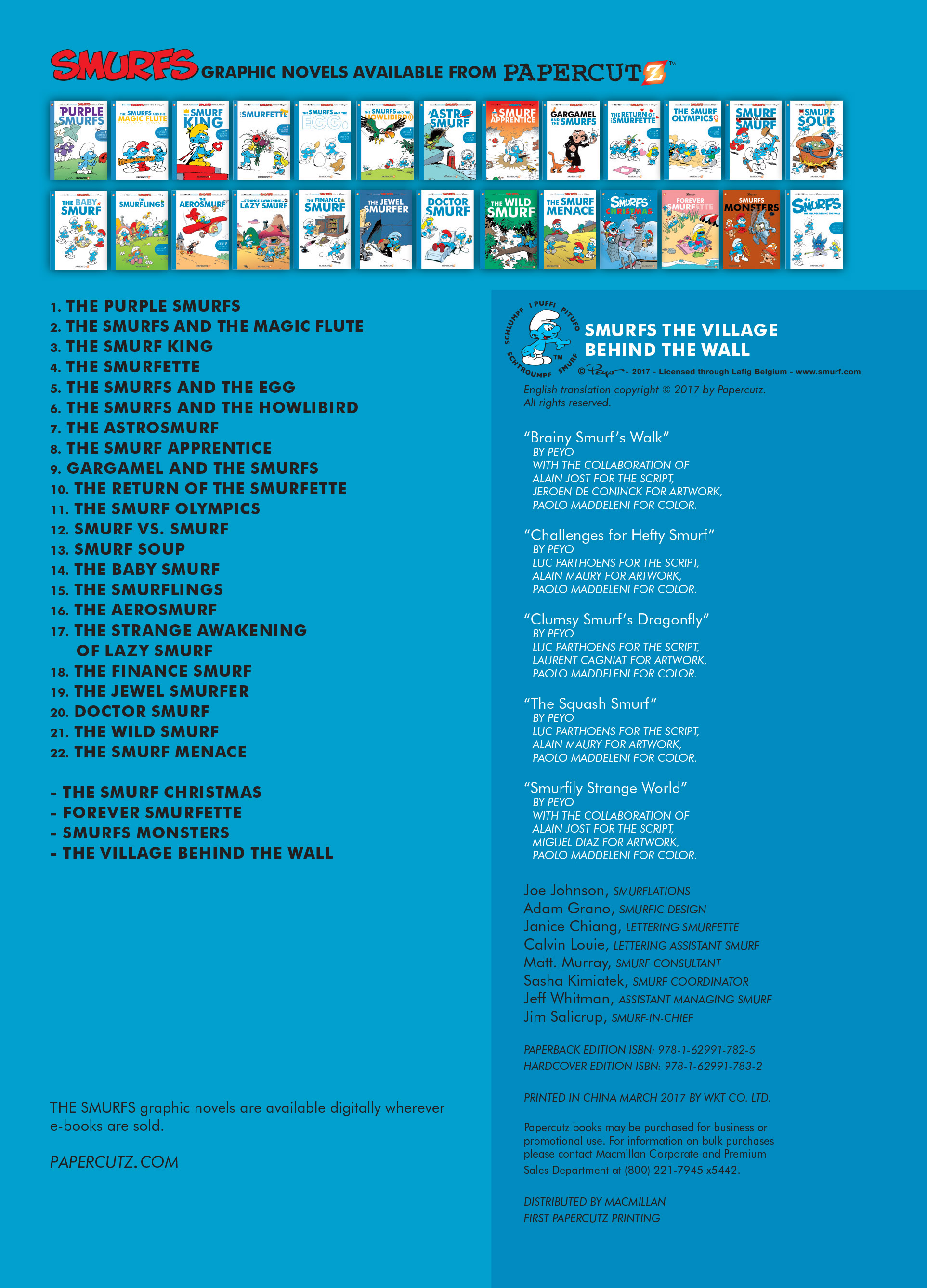 Read online Smurfs: The Village Behind The Wall comic -  Issue #1 - 4