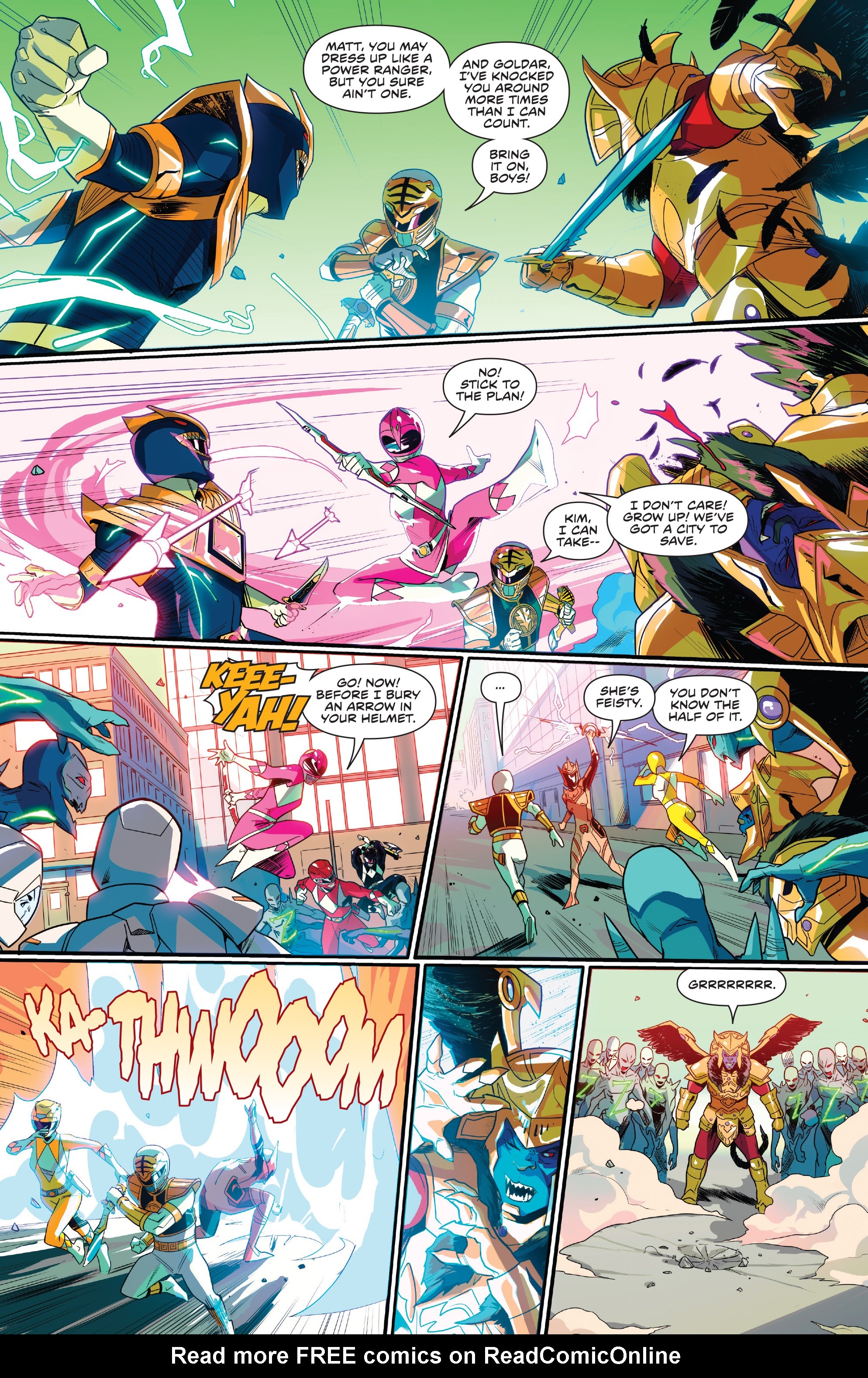 Read online Mighty Morphin comic -  Issue #7 - 7