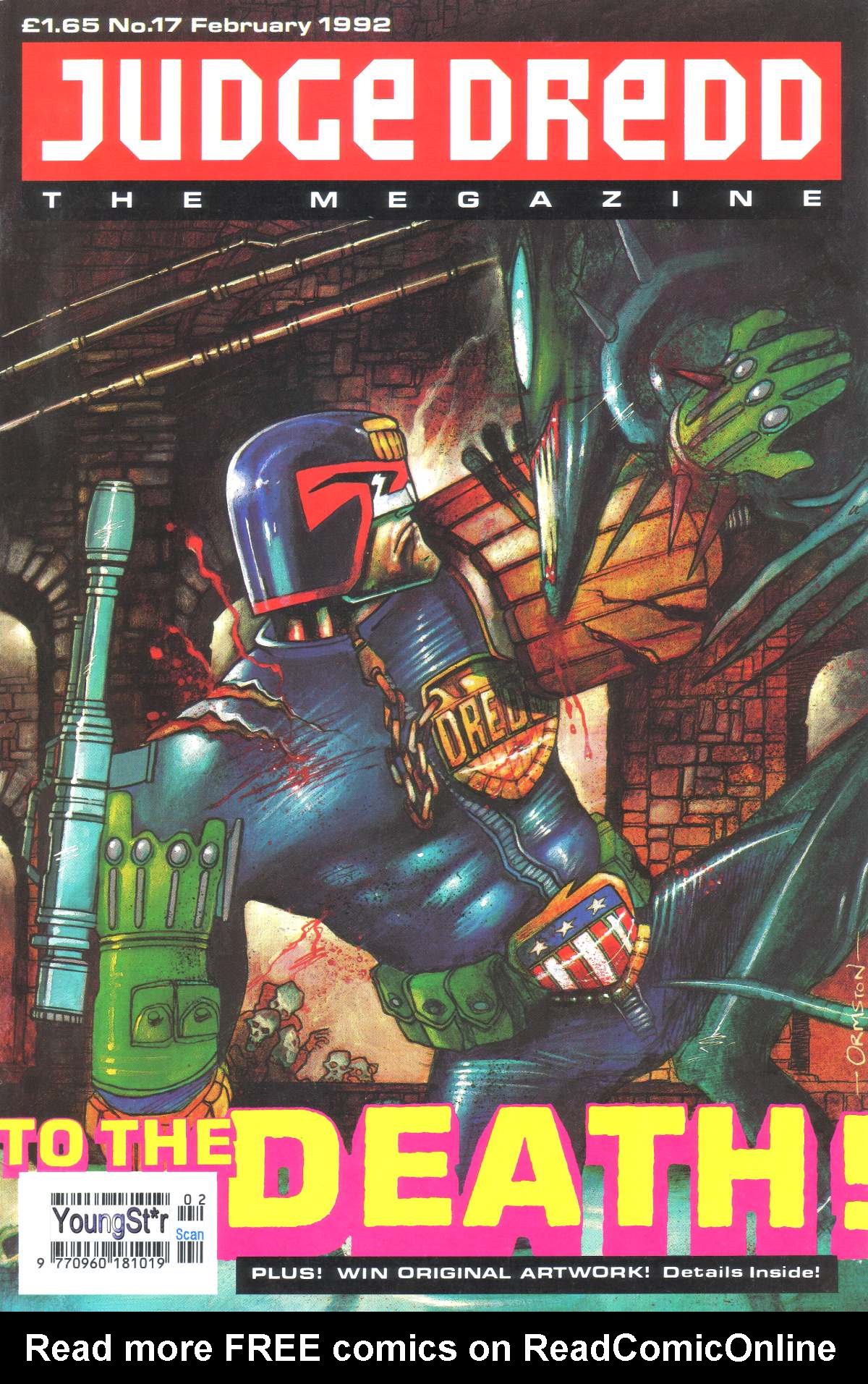 Read online Judge Dredd: The Megazine comic -  Issue #17 - 1