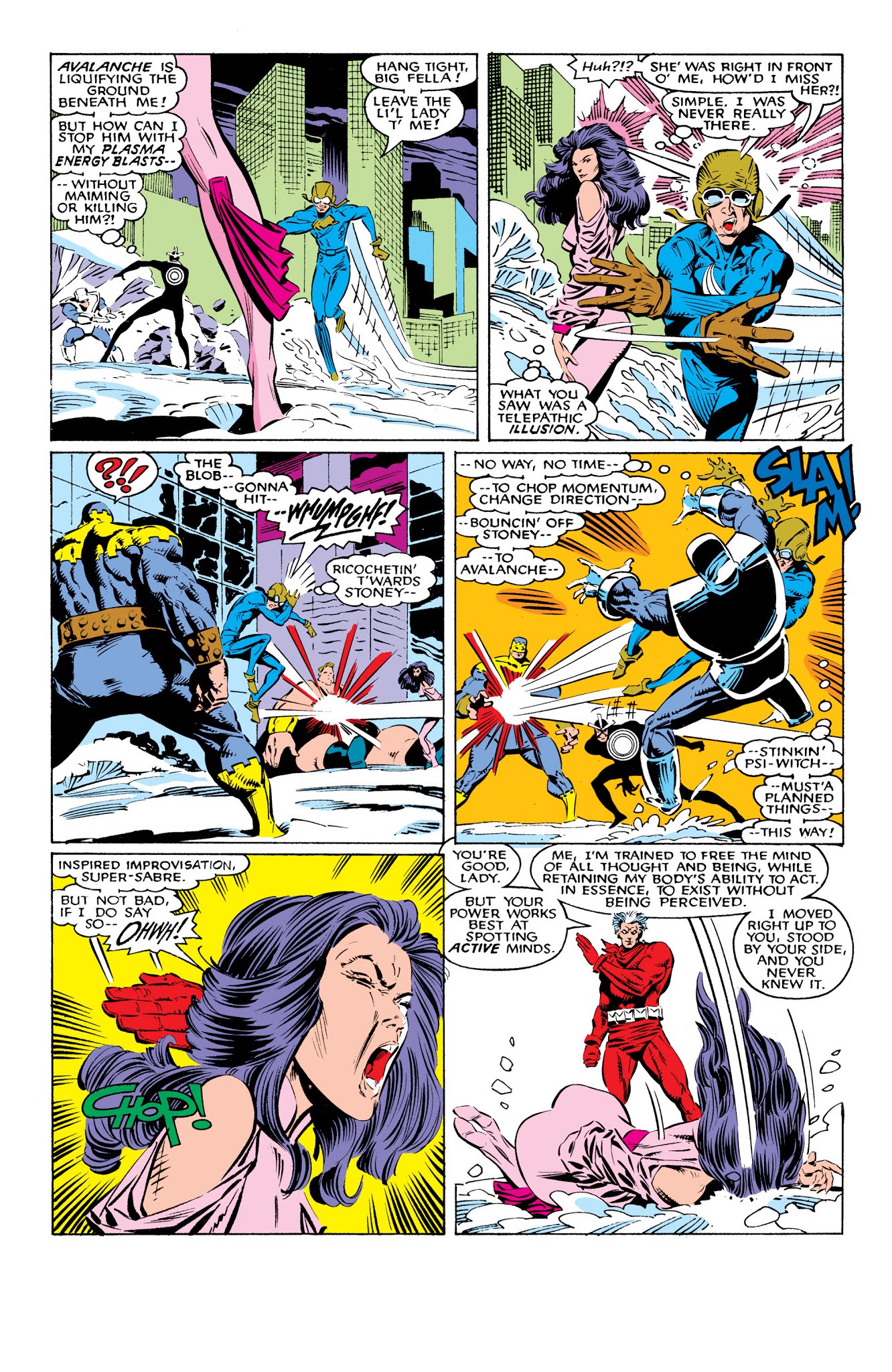 Read online X-Men: Fall of the Mutants comic -  Issue # TPB 1 (Part 2) - 63
