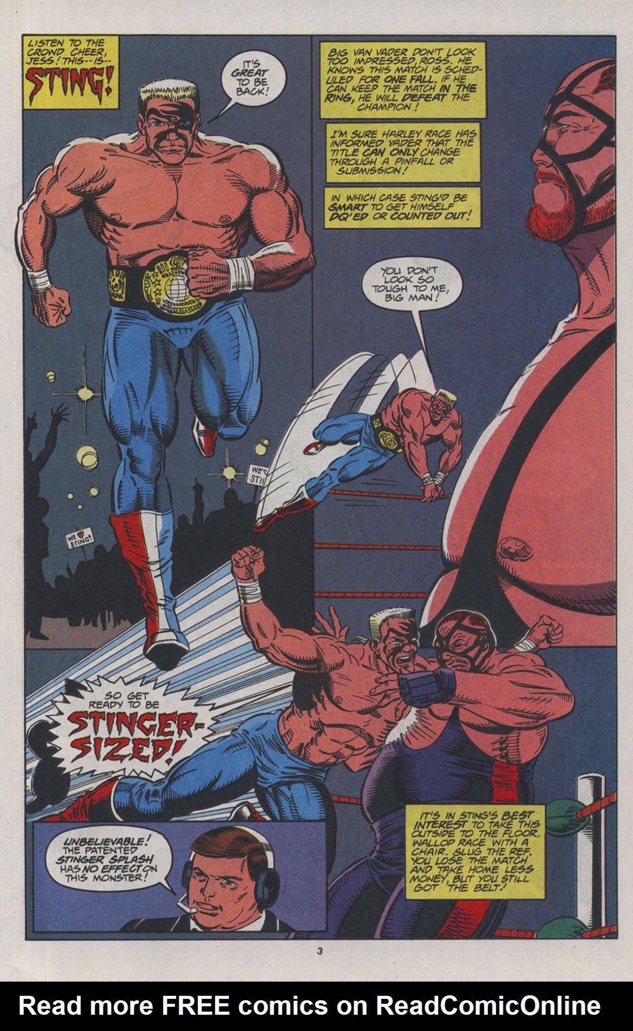 Read online WCW World Championship Wrestling comic -  Issue #12 - 5