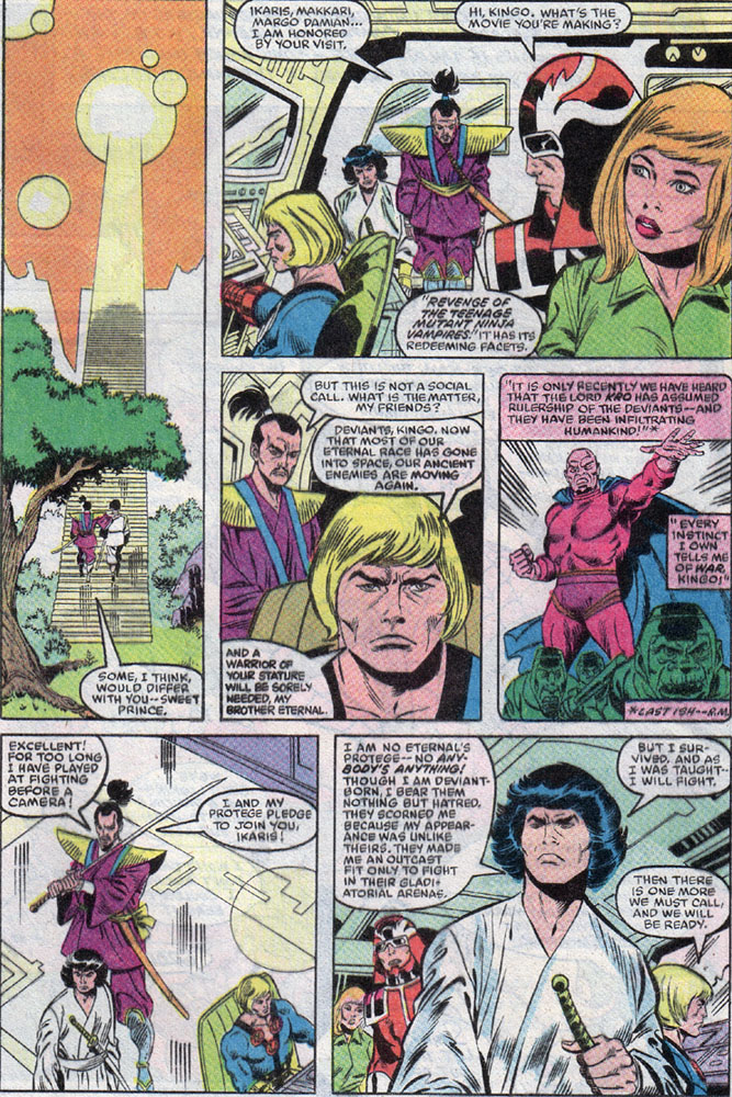 Read online Eternals (1985) comic -  Issue #3 - 13