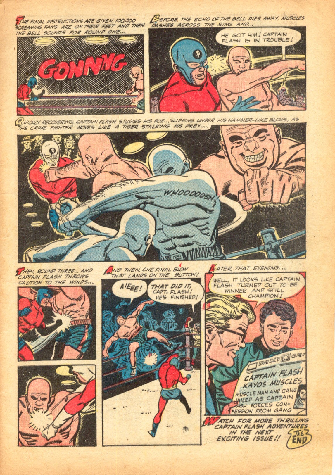Read online Captain Flash comic -  Issue #3 - 9