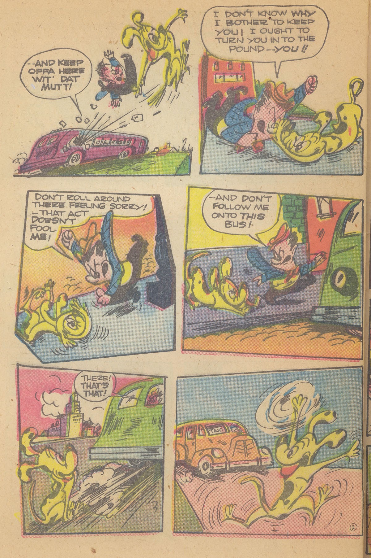 Read online Milt Gross Funnies comic -  Issue #2 - 35