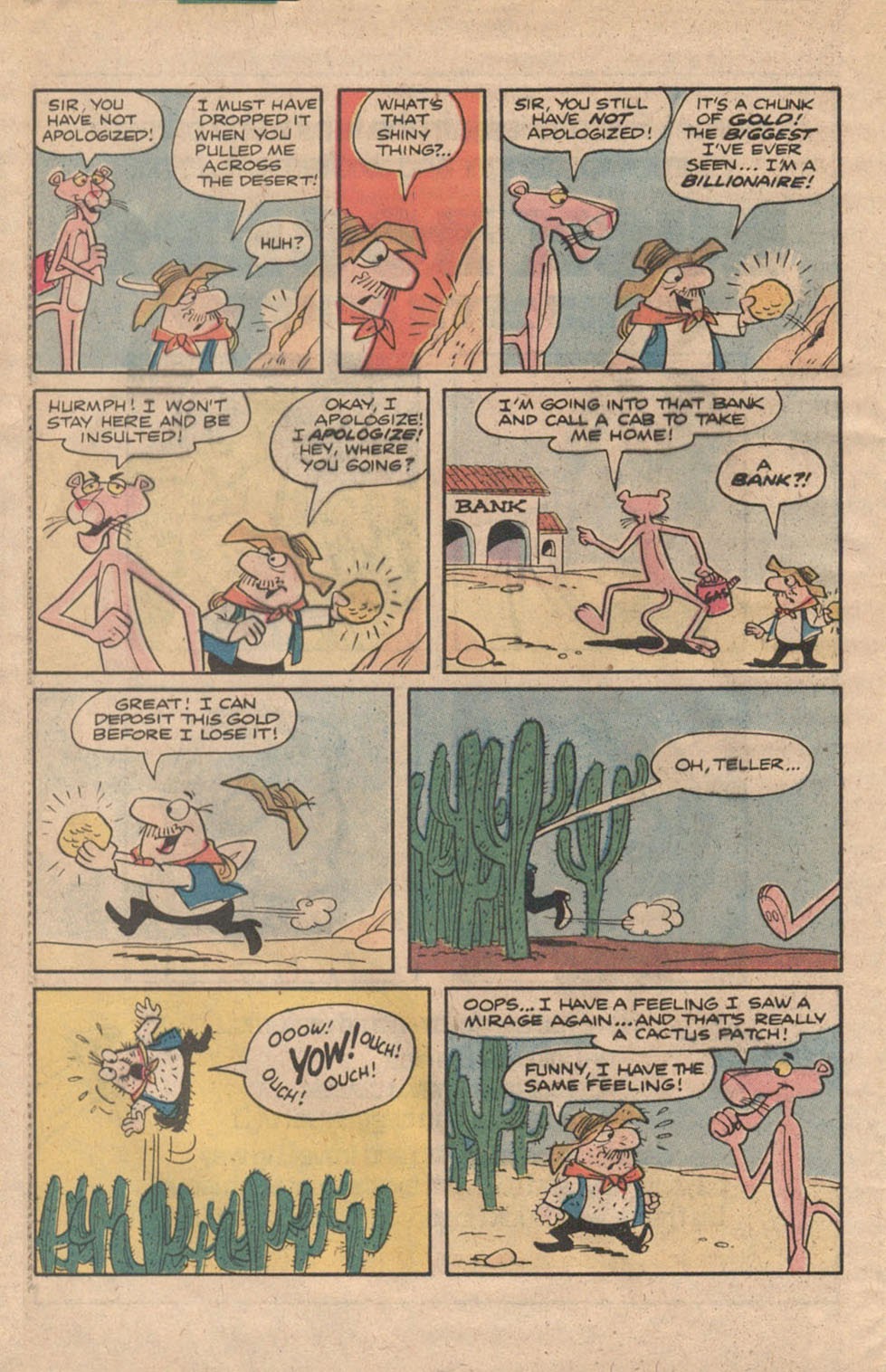 Read online The Pink Panther (1971) comic -  Issue #68 - 32