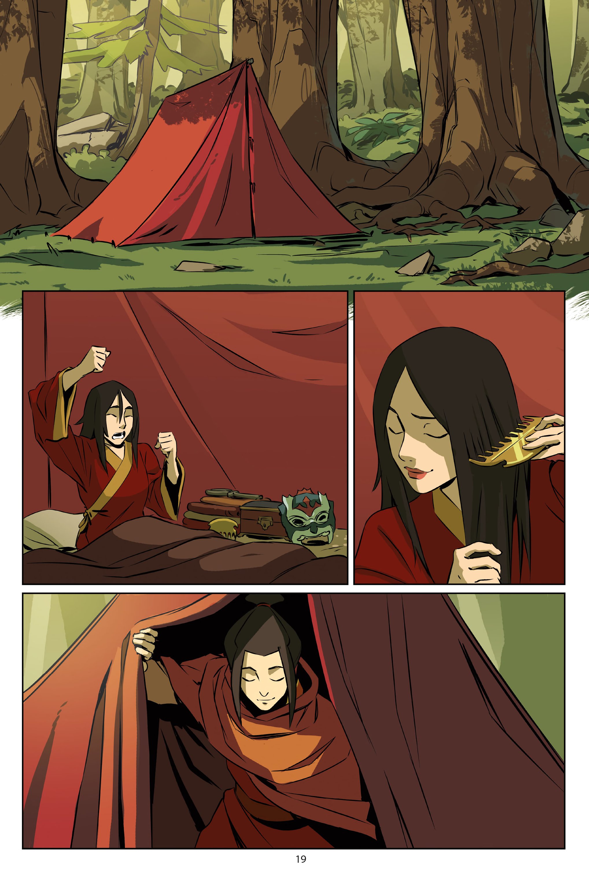 Read online Avatar: The Last Airbender - Azula in the Spirit Temple comic -  Issue # TPB - 20