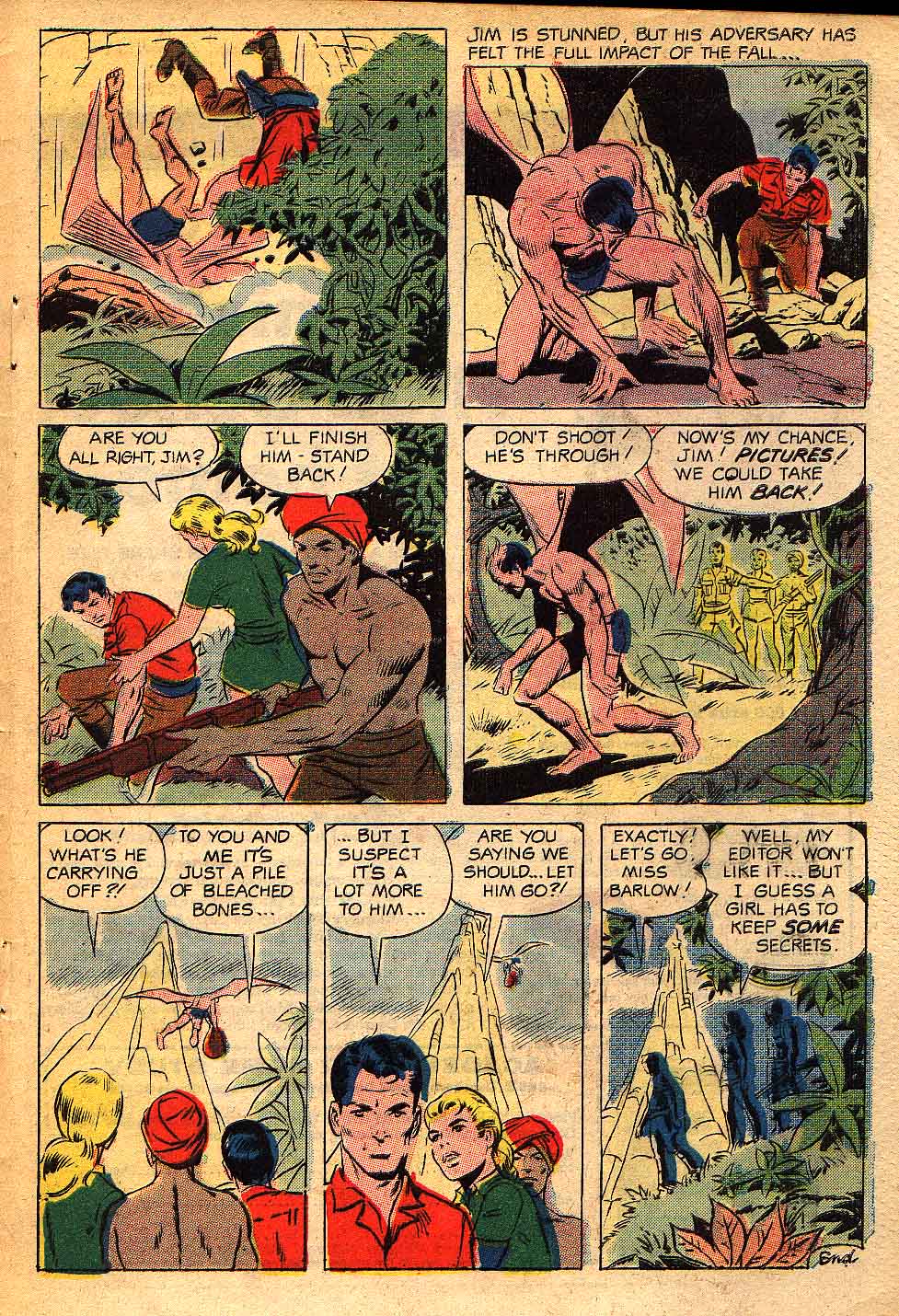 Read online Jungle Jim (1969) comic -  Issue #27 - 33