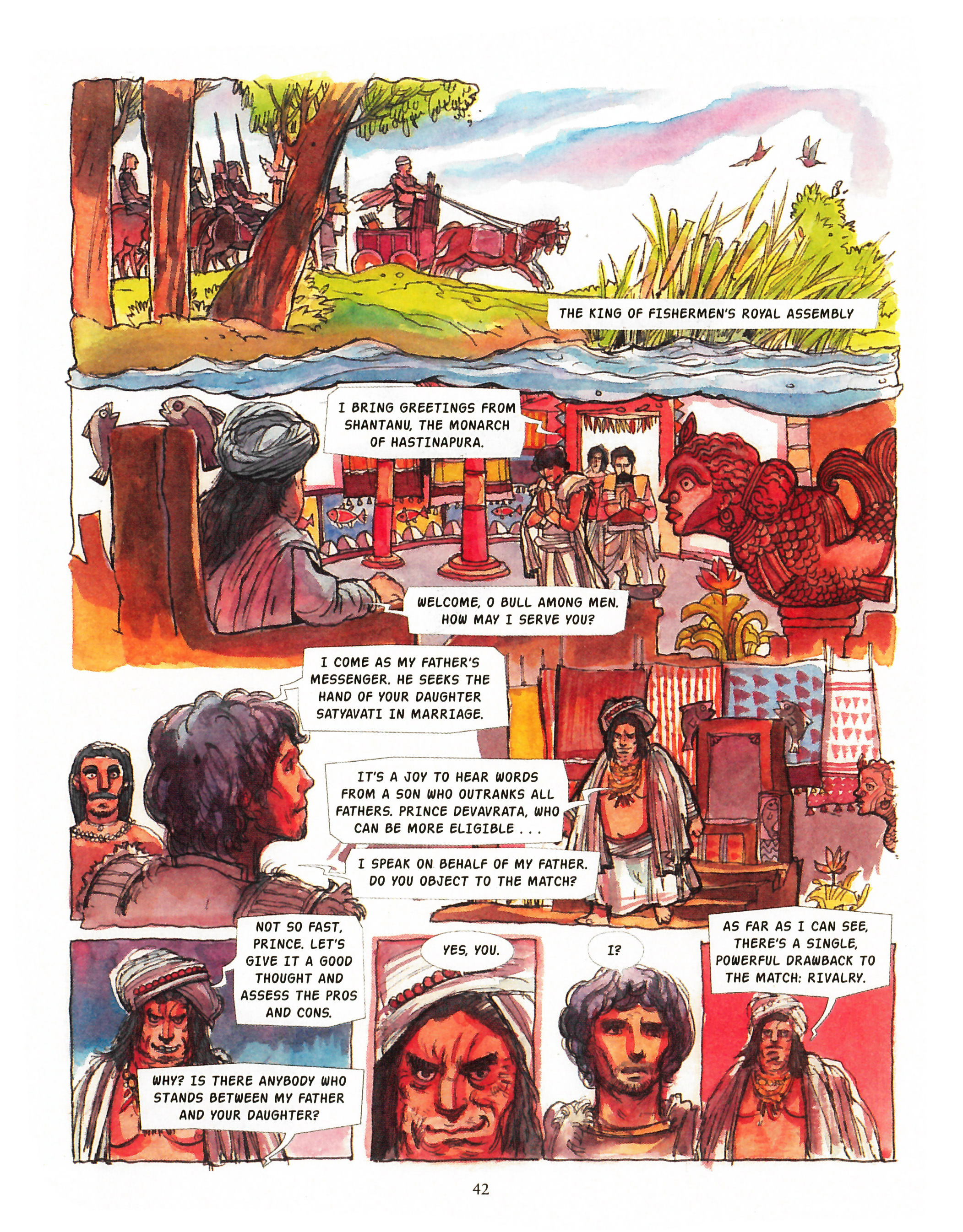 Read online Vyasa: The Beginning comic -  Issue # TPB (Part 1) - 49