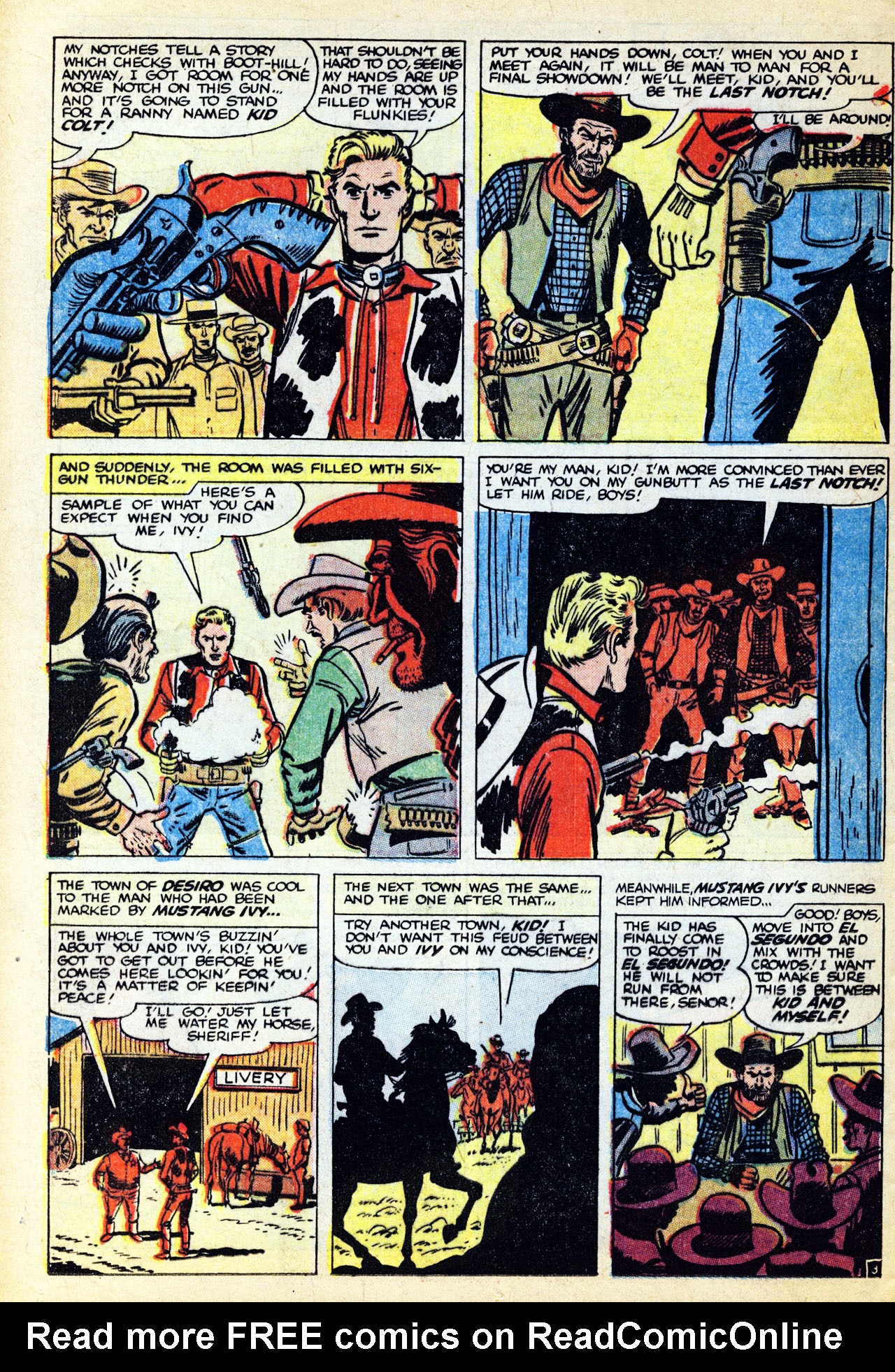 Read online Kid Colt Outlaw comic -  Issue #71 - 12