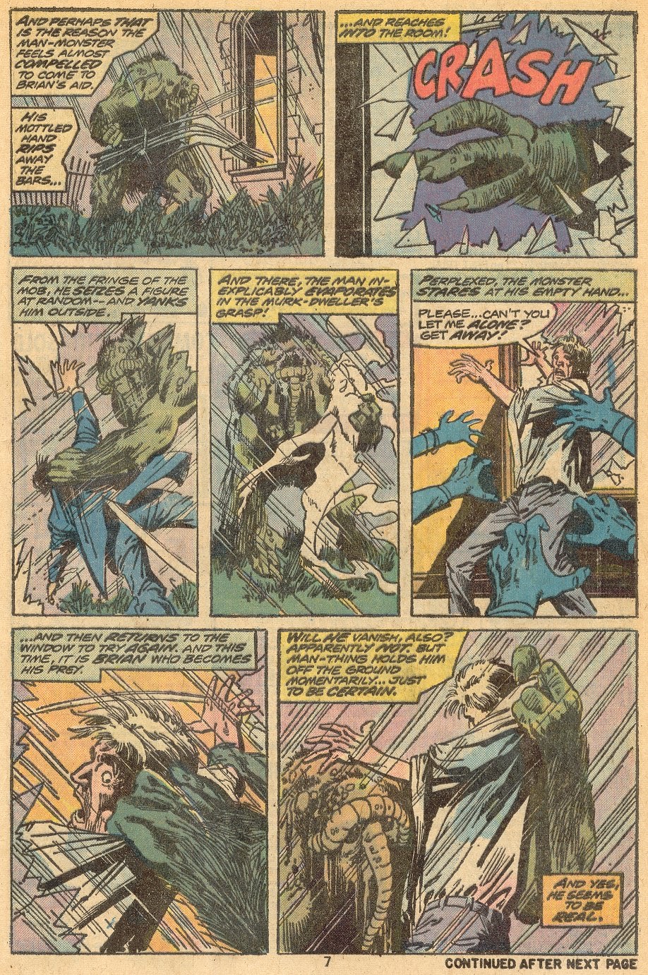 Read online Man-Thing (1974) comic -  Issue #12 - 6