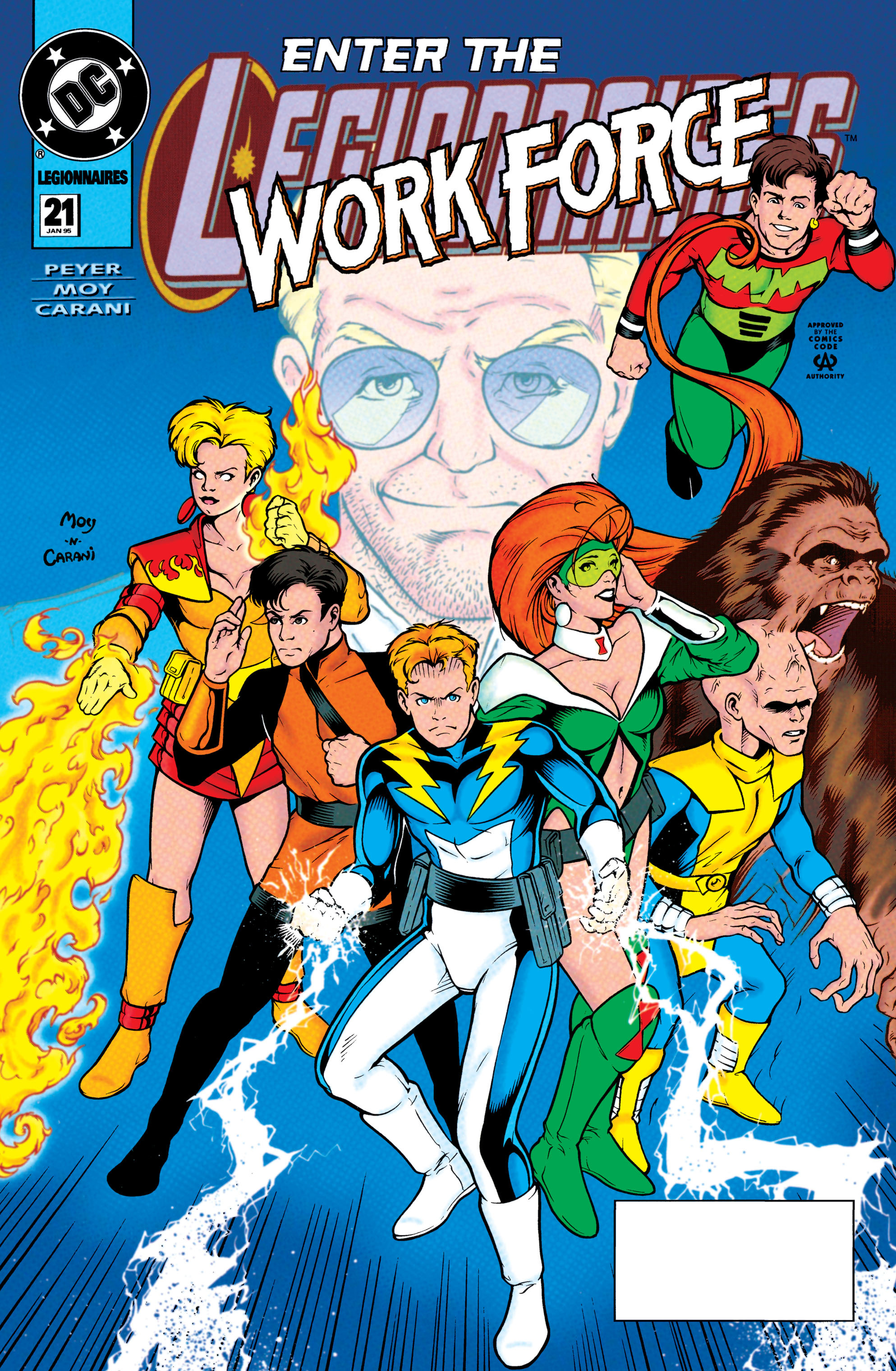 Read online Legionnaires comic -  Issue #21 - 1