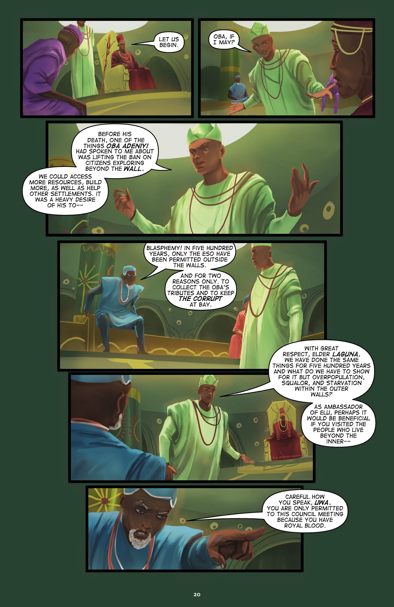 Read online Iyanu: Child of Wonder comic -  Issue # TPB 1 - 21