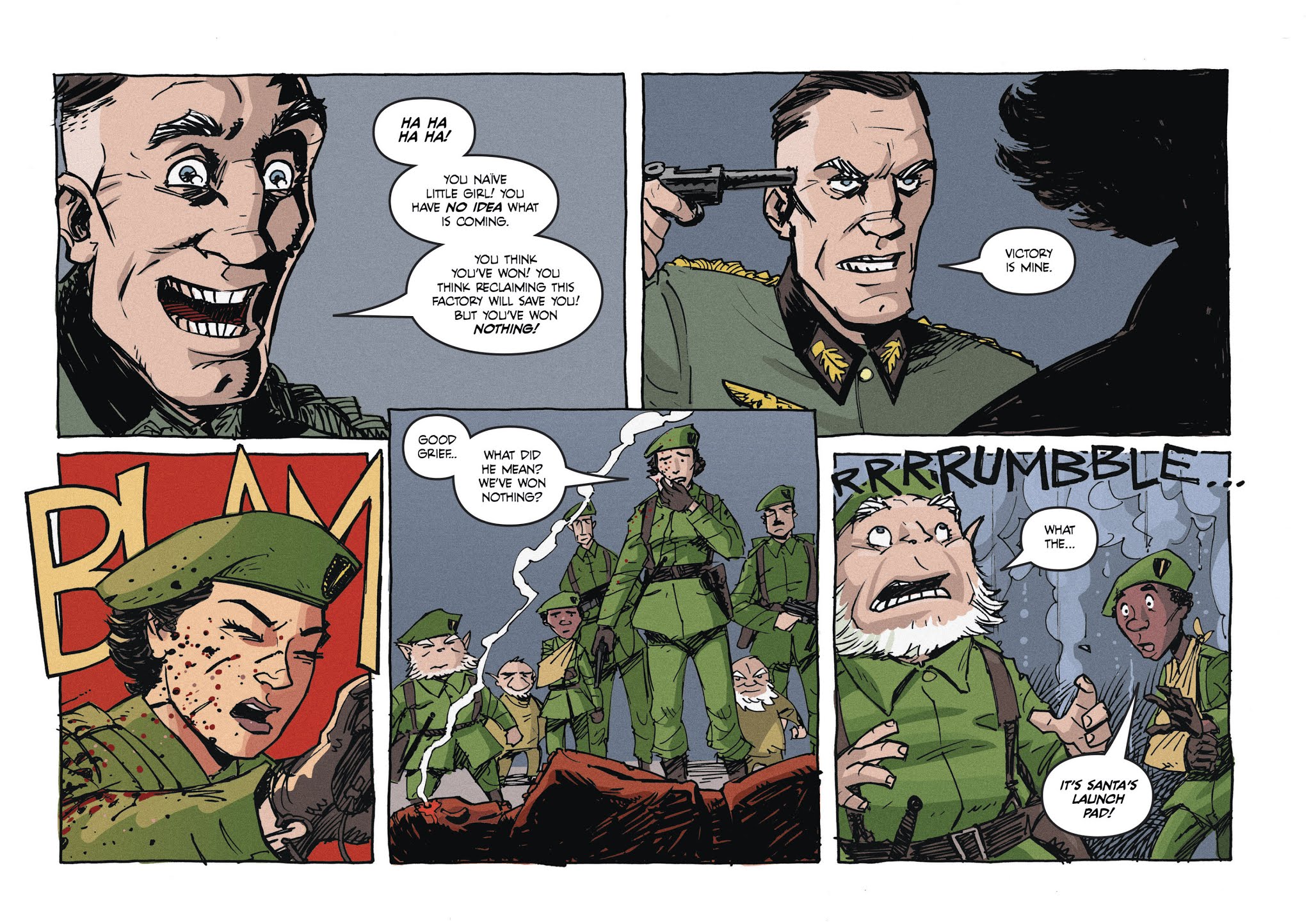 Read online Santa Claus vs. The Nazis comic -  Issue # TPB - 64