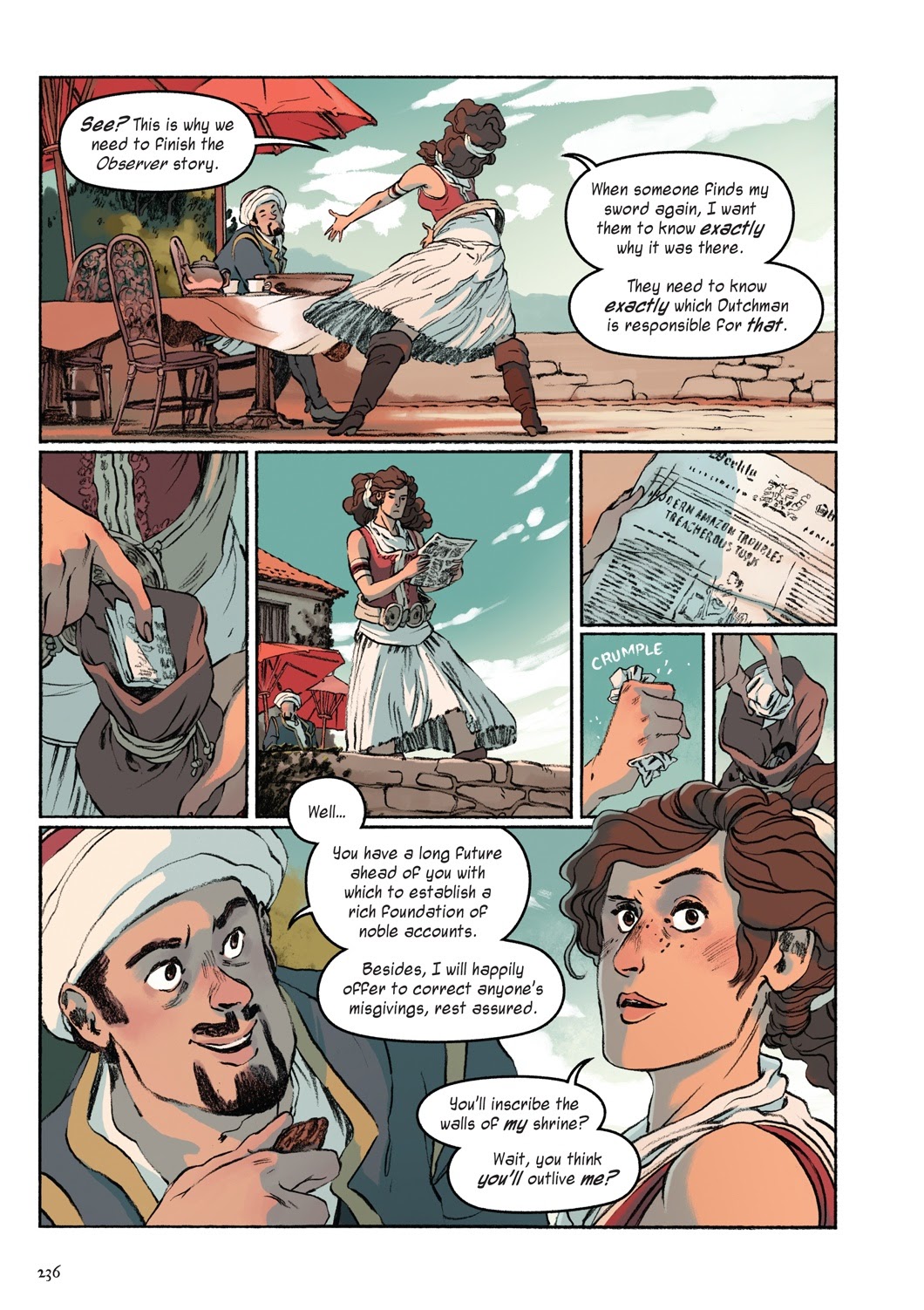Read online Delilah Dirk and the Pillars of Hercules comic -  Issue # TPB (Part 3) - 37