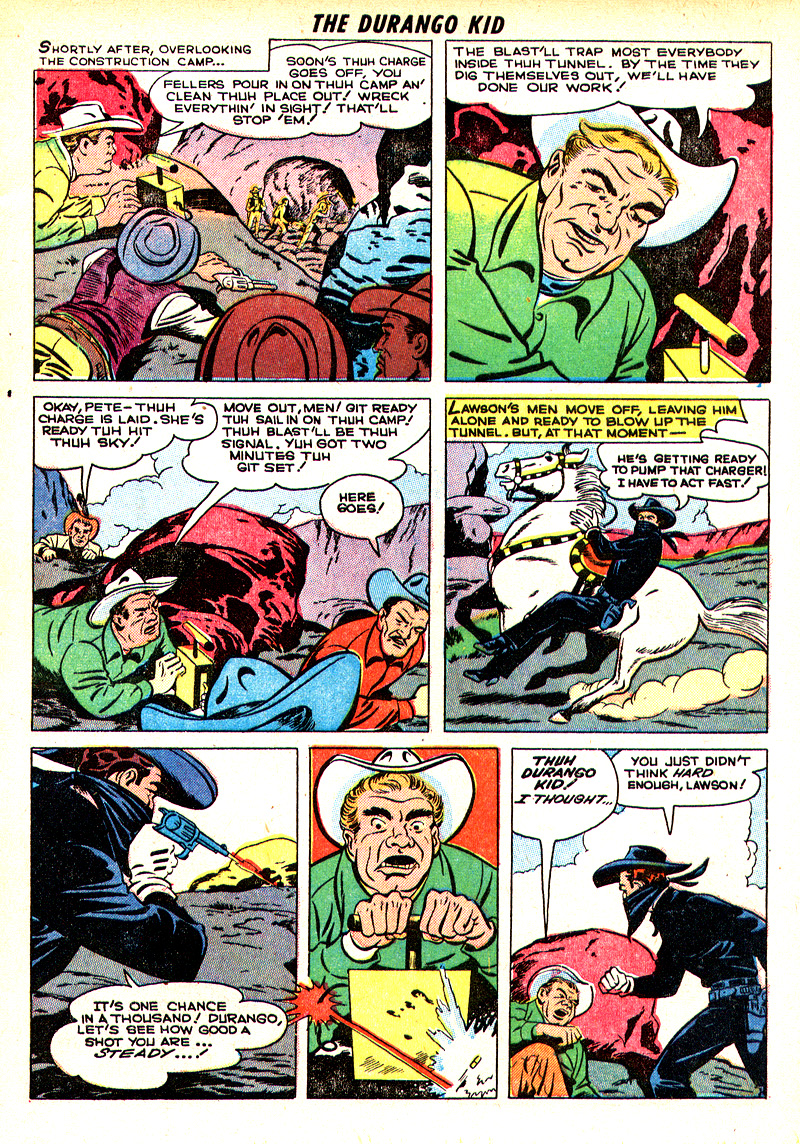 Read online Charles Starrett as The Durango Kid comic -  Issue #4 - 10