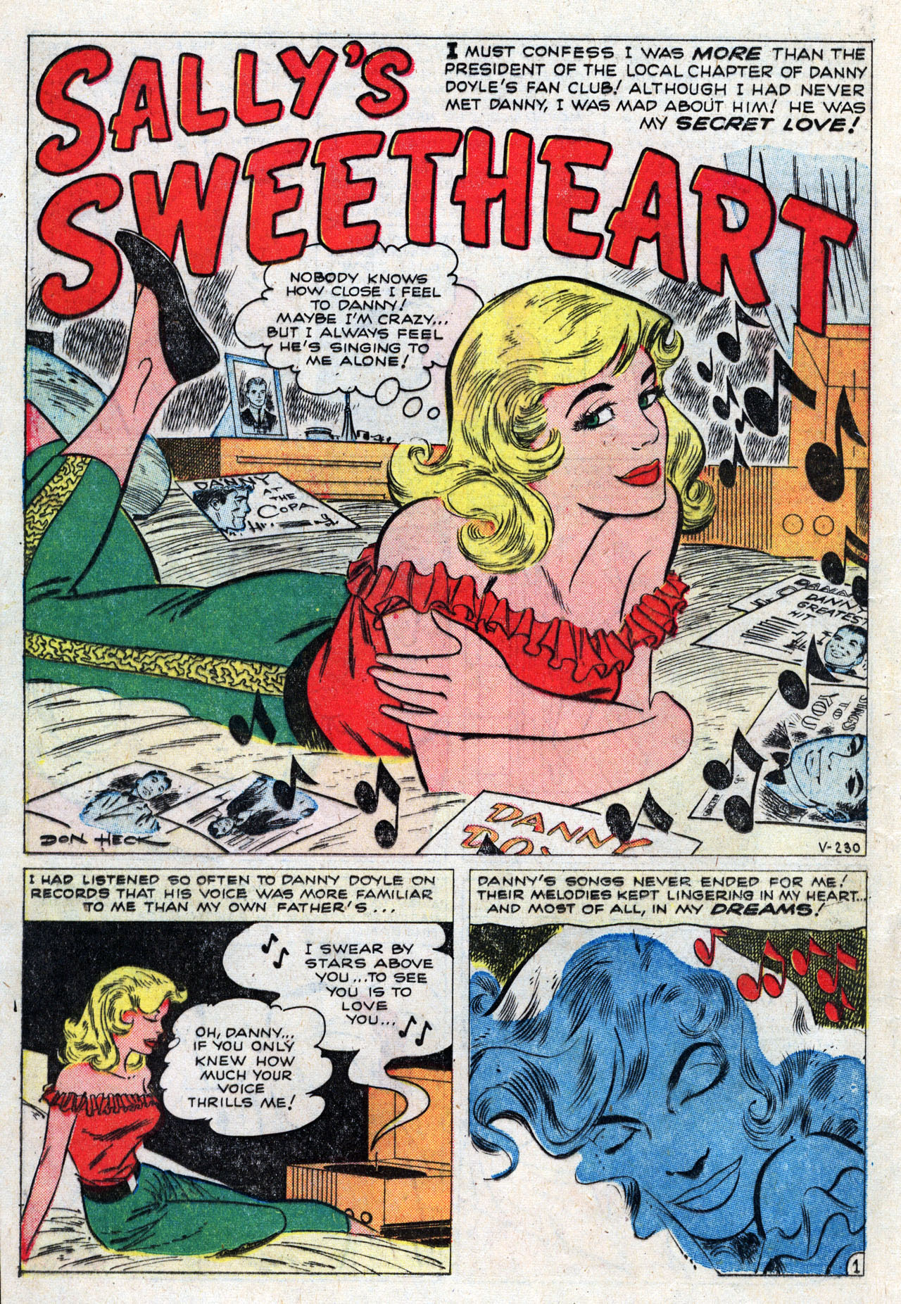 Read online Teen-Age Romance comic -  Issue #82 - 12