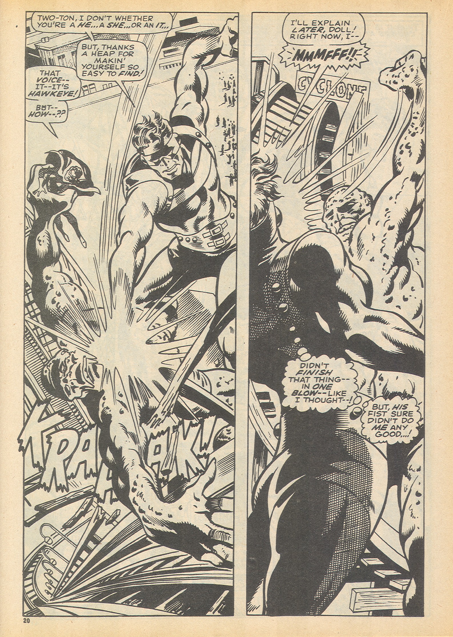 Read online The Avengers (1973) comic -  Issue #93 - 20