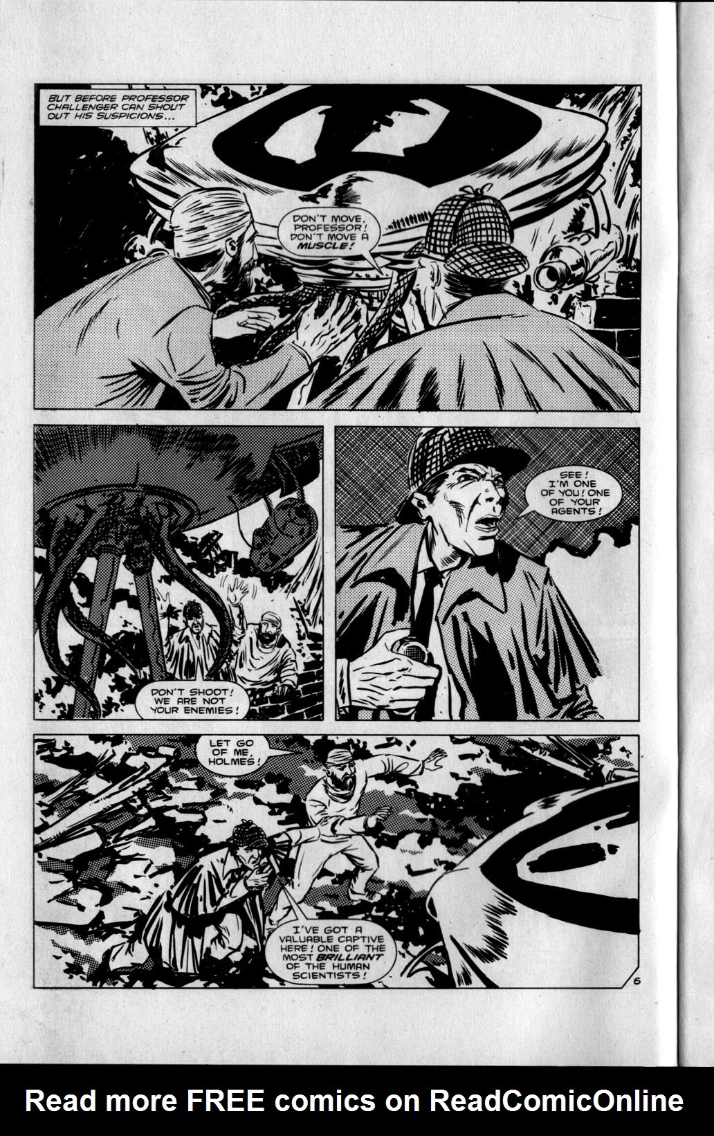 Read online Sherlock Holmes in the Case of the Missing Martian comic -  Issue #3 - 8