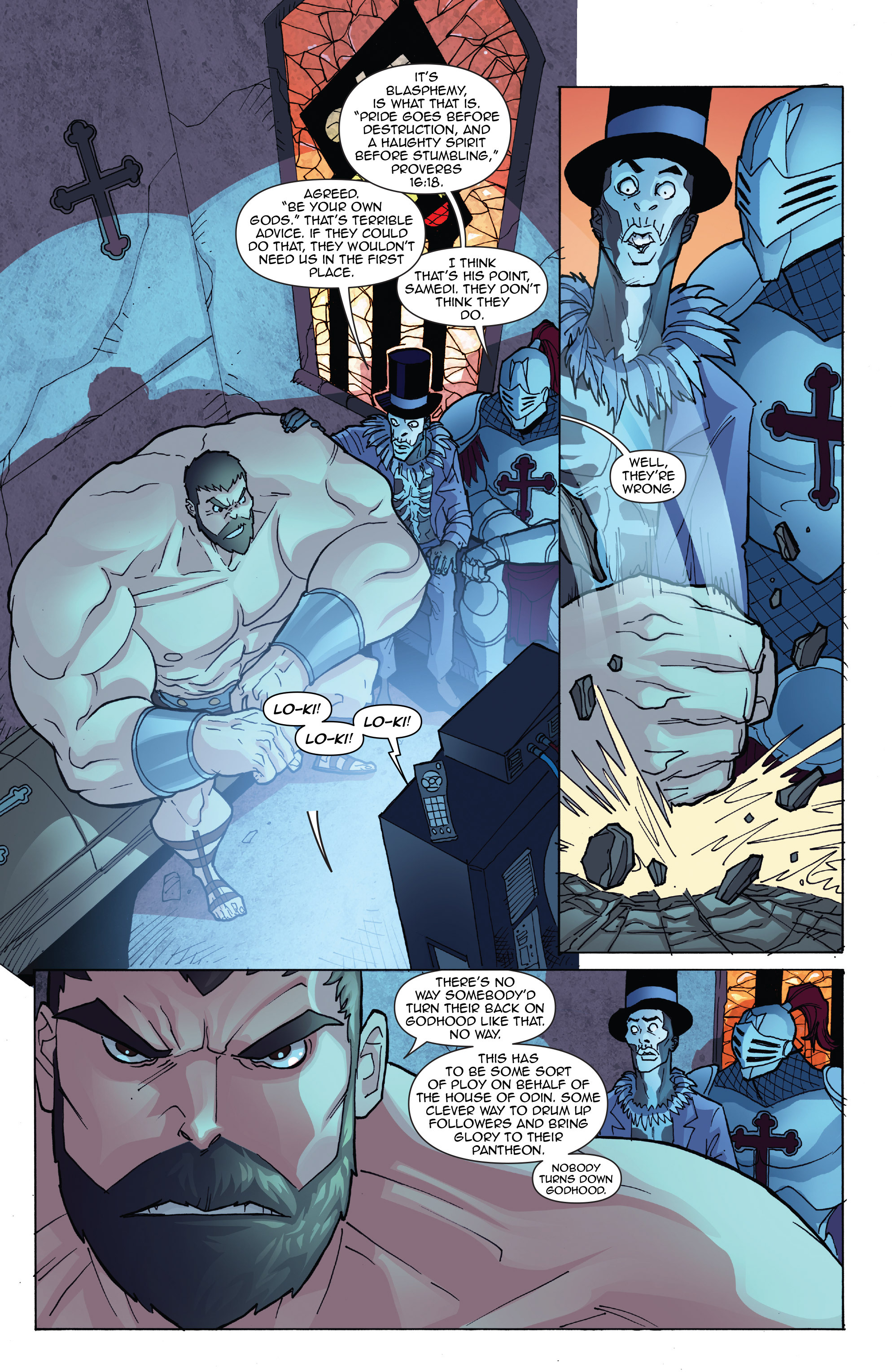 Read online Loki: Ragnarok and Roll comic -  Issue #2 - 9