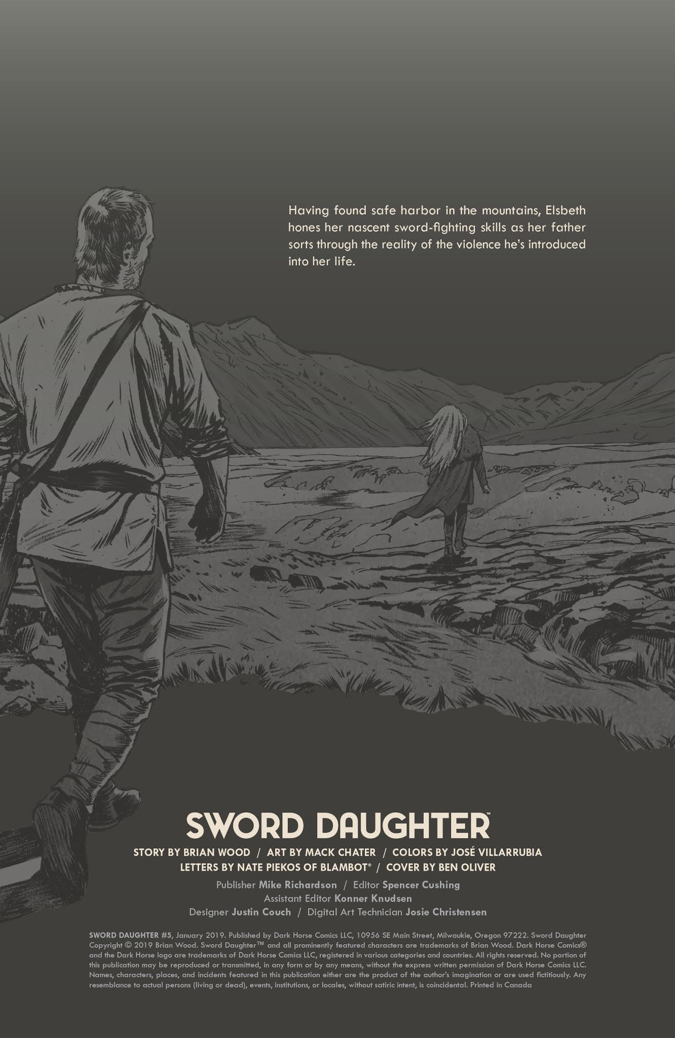 Read online Sword Daughter comic -  Issue #5 - 2