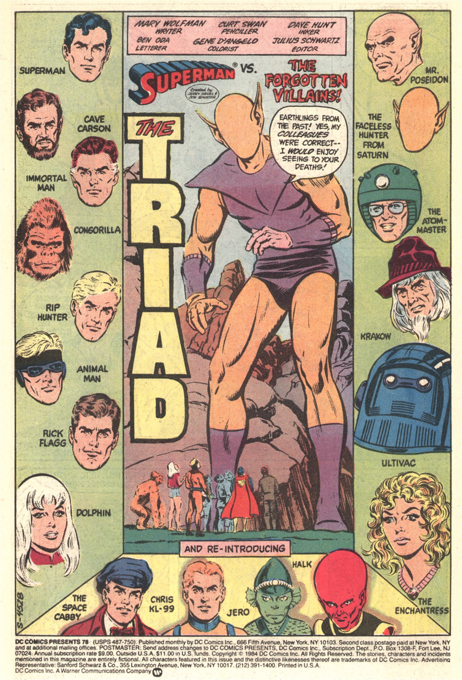 Read online DC Comics Presents comic -  Issue #78 - 2