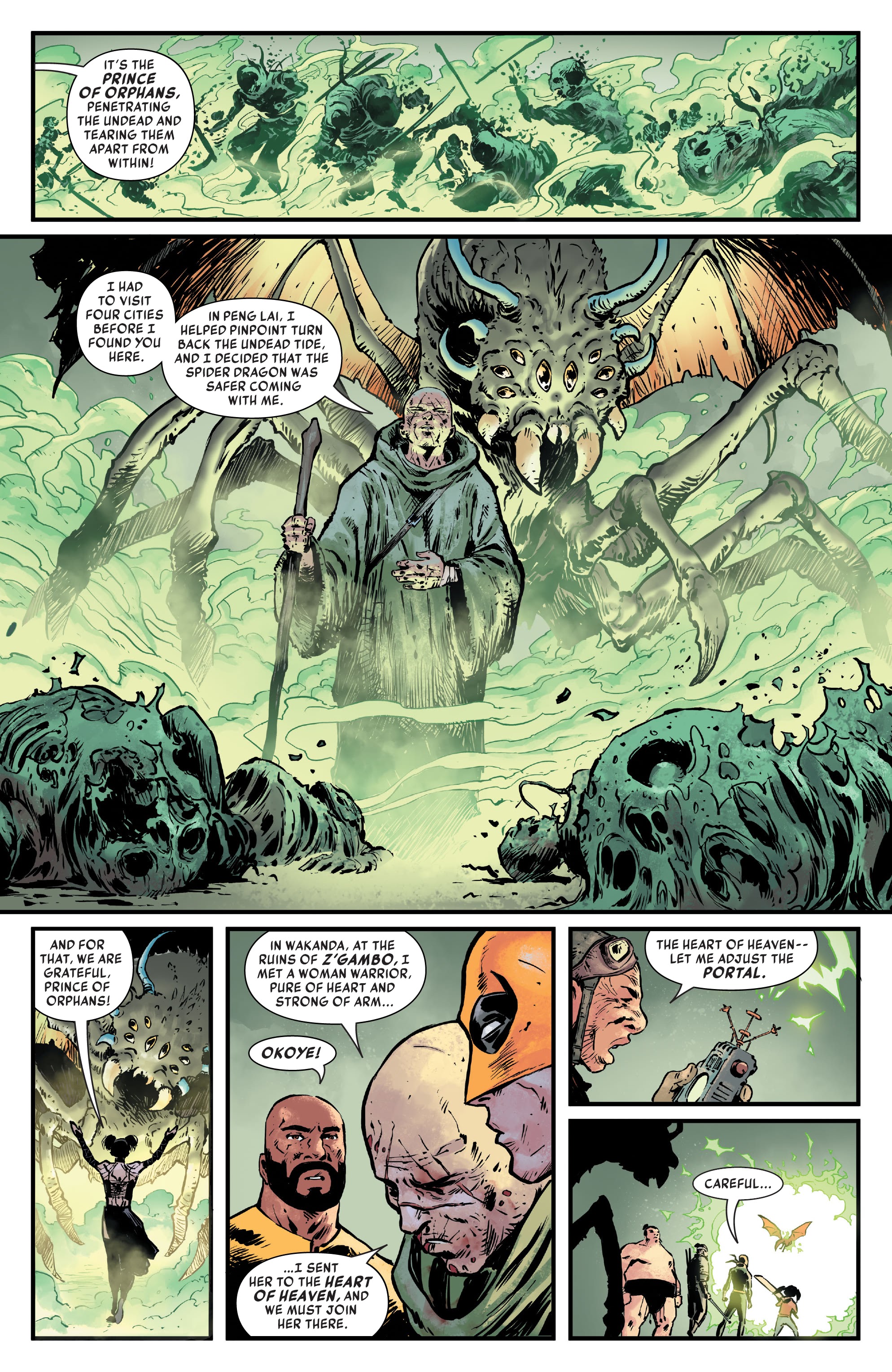 Read online Iron Fist: Heart Of The Dragon comic -  Issue #4 - 20