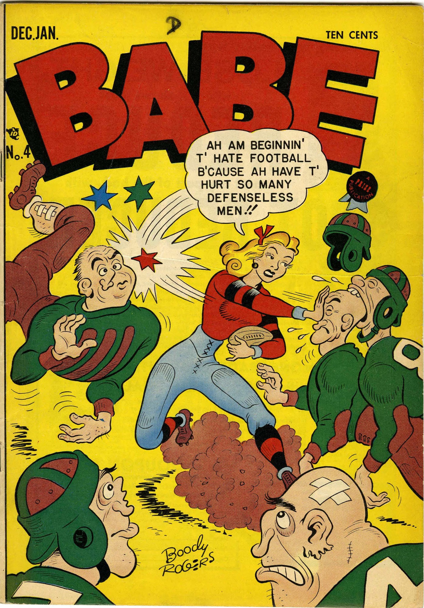 Read online Babe (1948) comic -  Issue #4 - 1