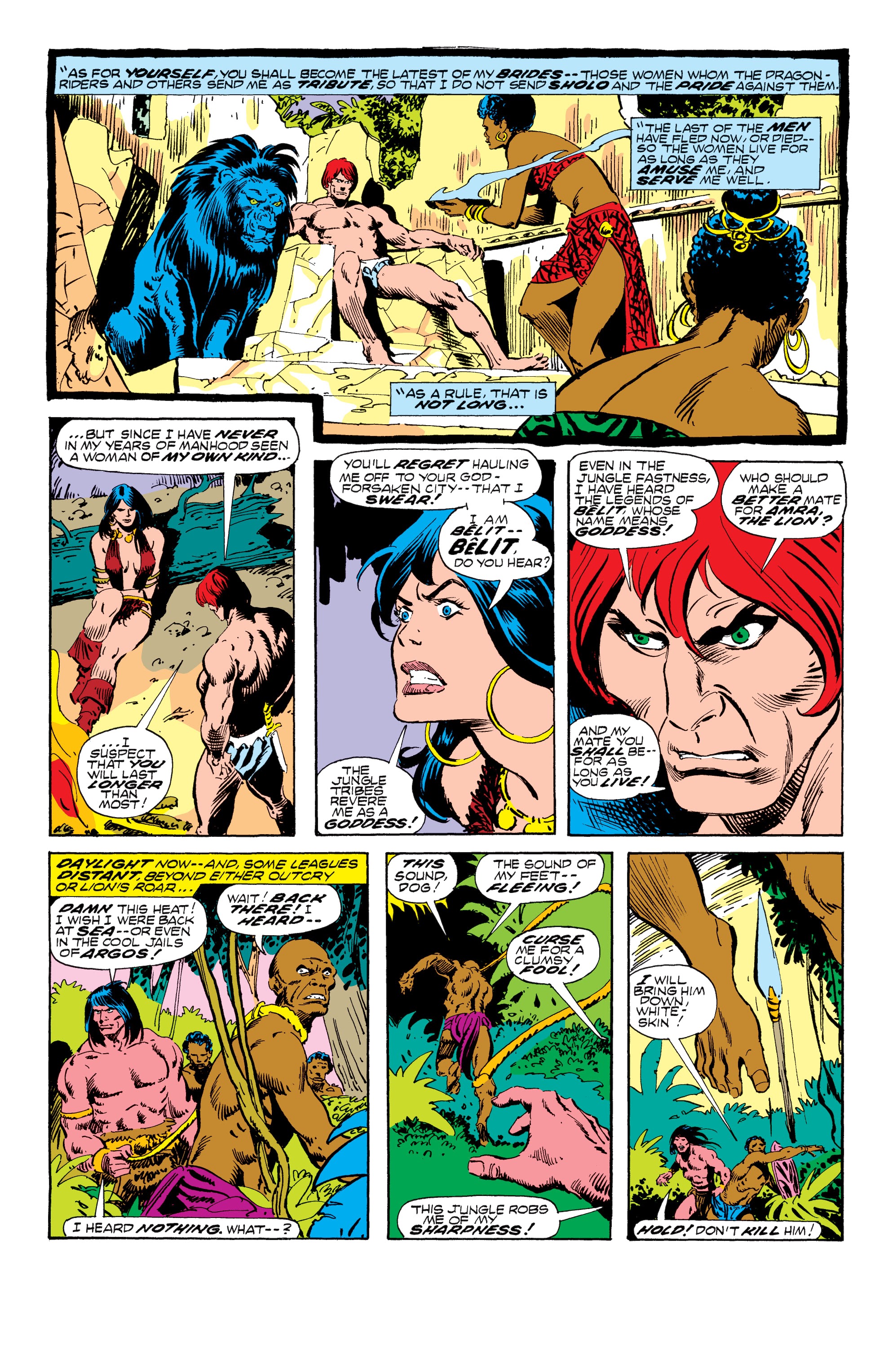 Read online Conan the Barbarian Epic Collection: The Original Marvel Years - Of Once and Future Kings comic -  Issue # TPB (Part 1) - 53