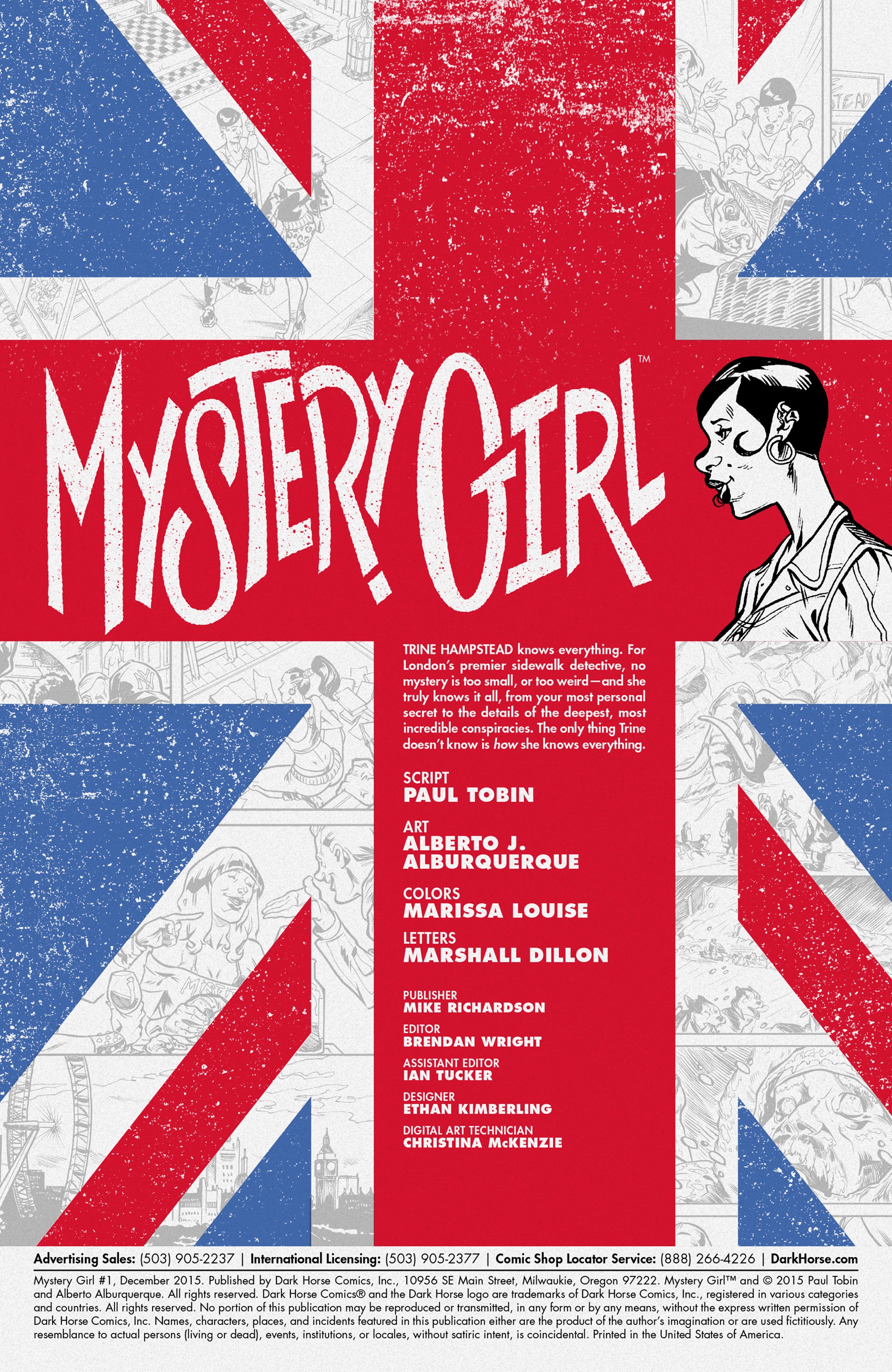 Read online Mystery Girl comic -  Issue #1 - 2