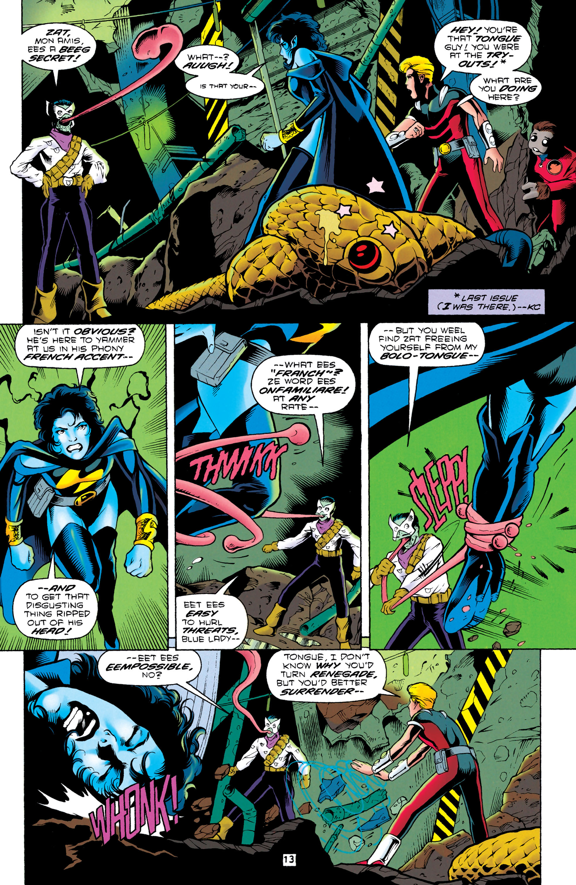 Read online Legionnaires comic -  Issue #44 - 14