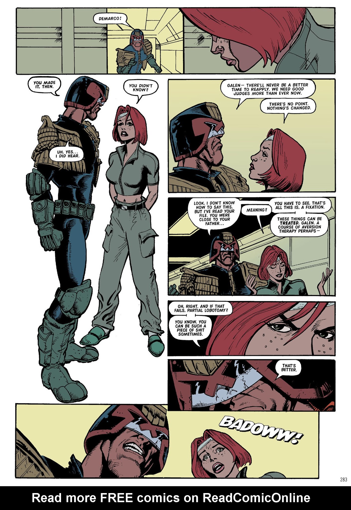 Read online Judge Dredd: The Complete Case Files comic -  Issue # TPB 30 - 285