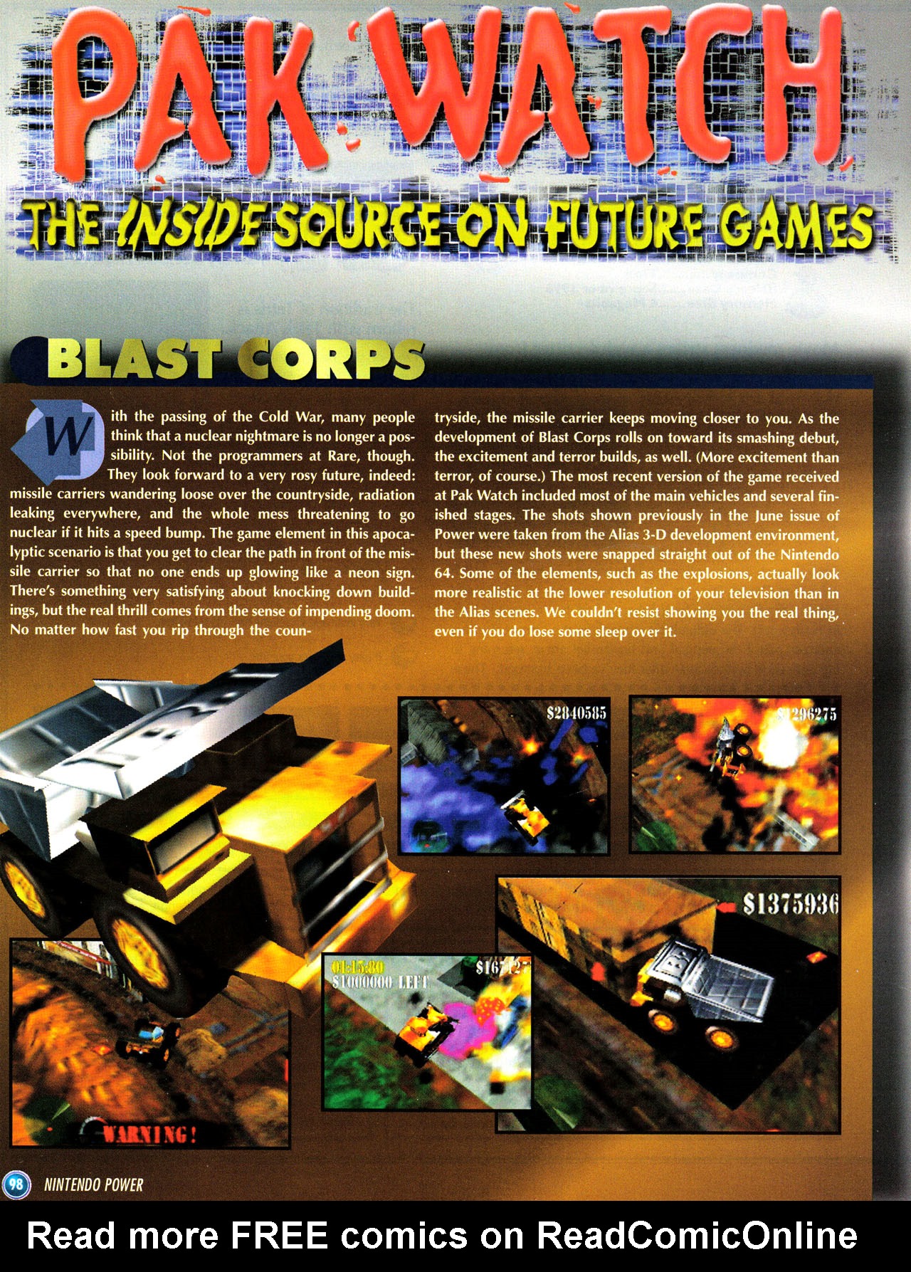 Read online Nintendo Power comic -  Issue #87 - 105